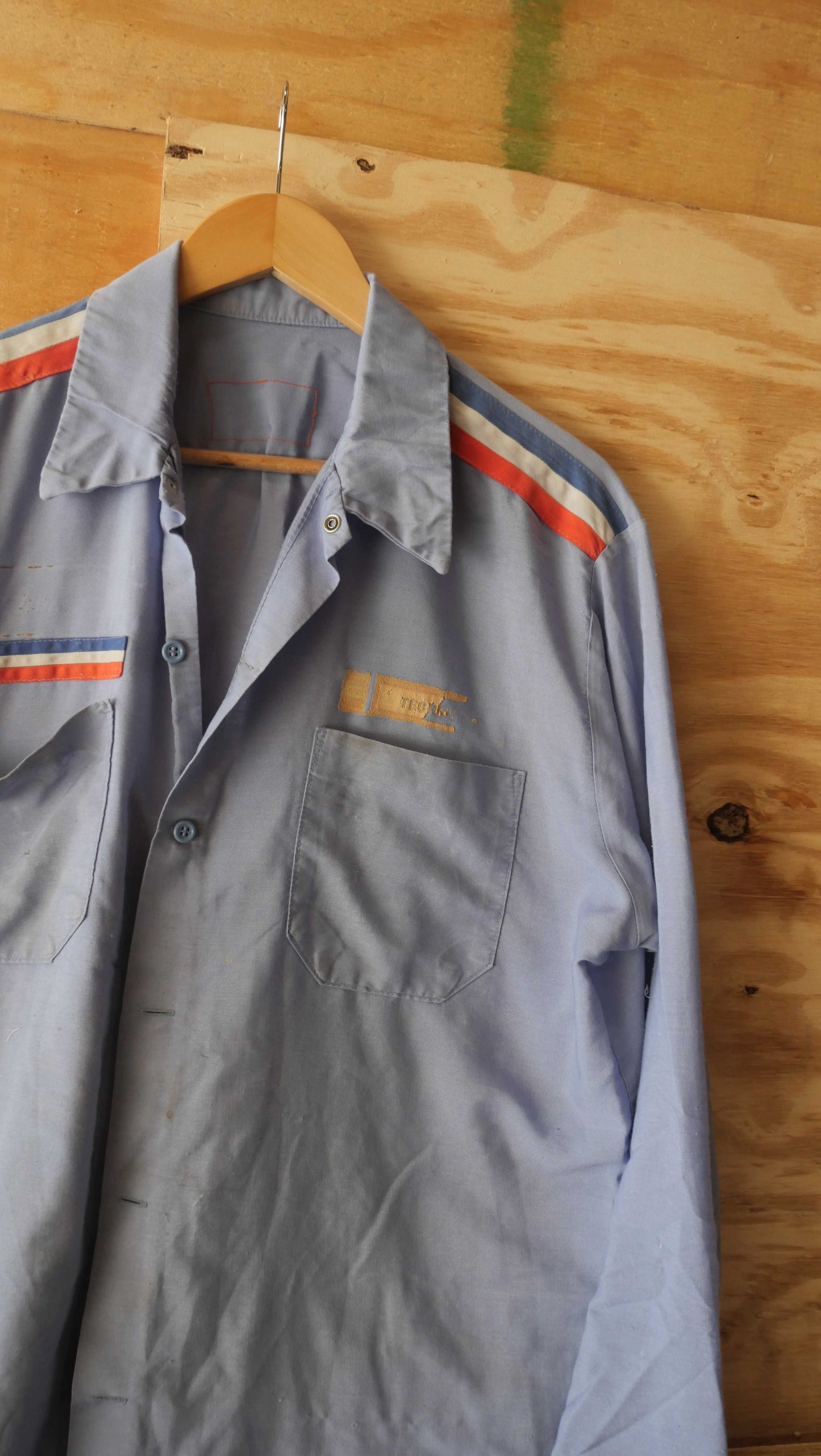 1970s Gas Station Shirt | L