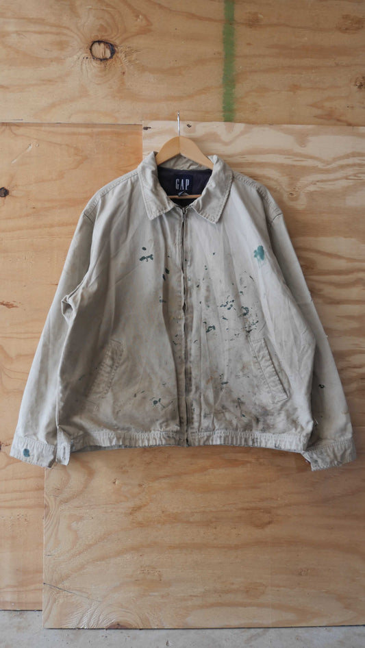 1990s Distressed Gap Work Jacket | L