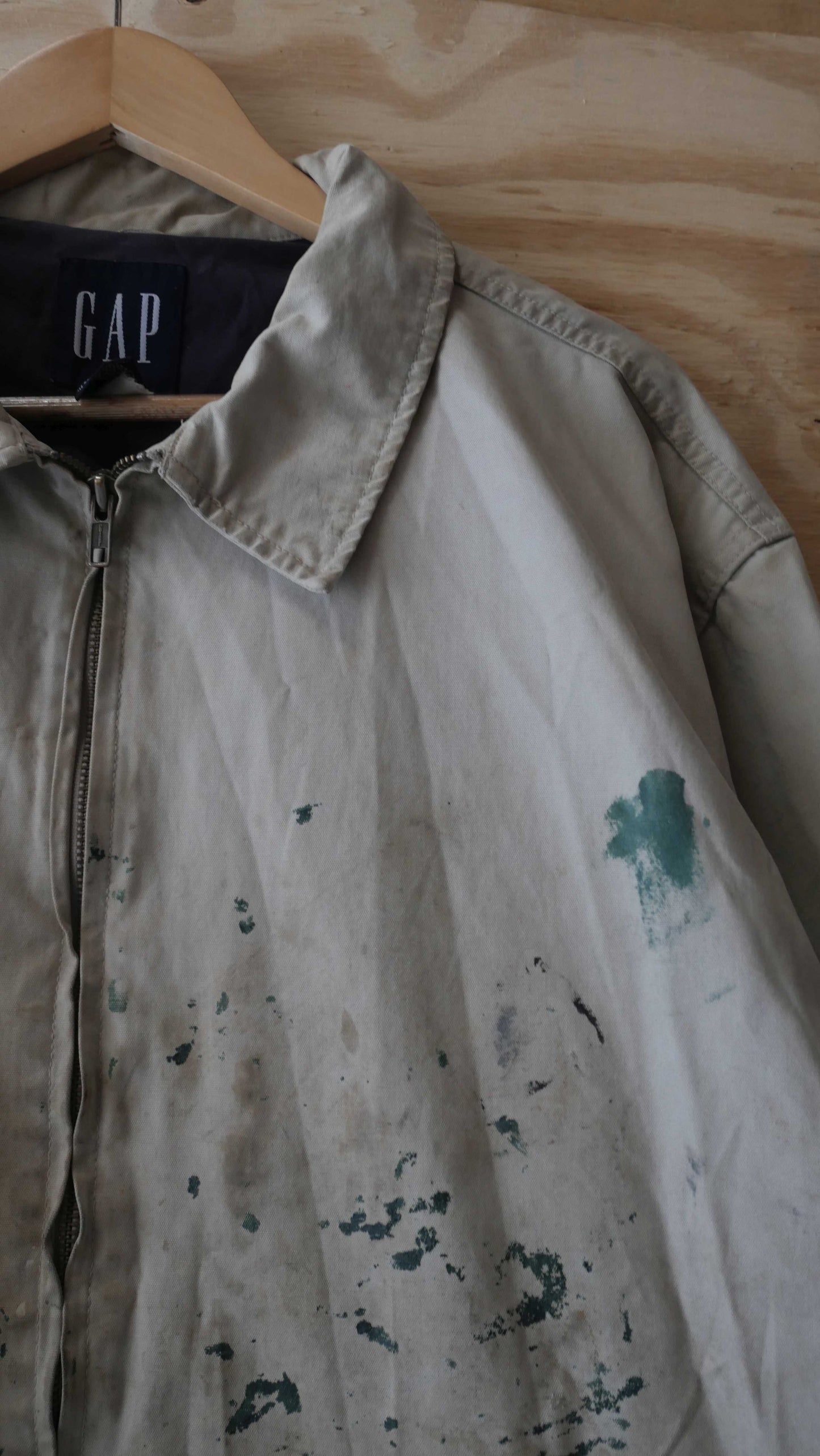 1990s Distressed Gap Work Jacket | L
