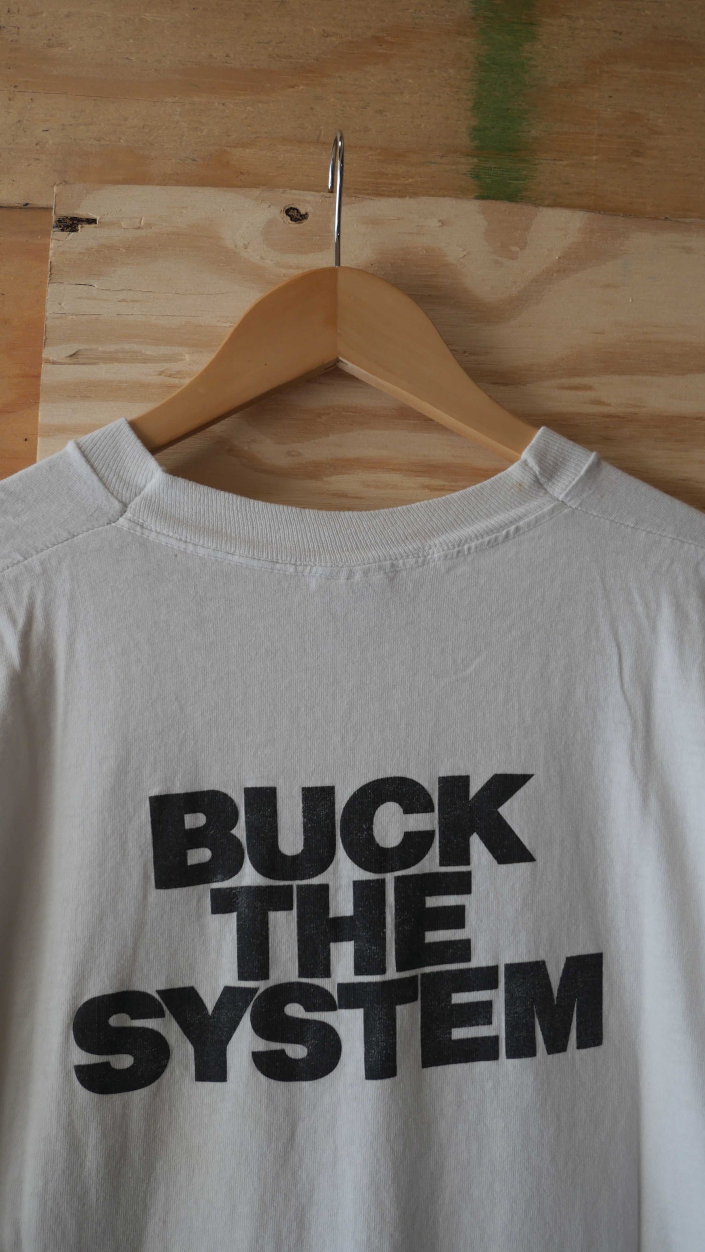 1990s "Buck The System" Tee | L