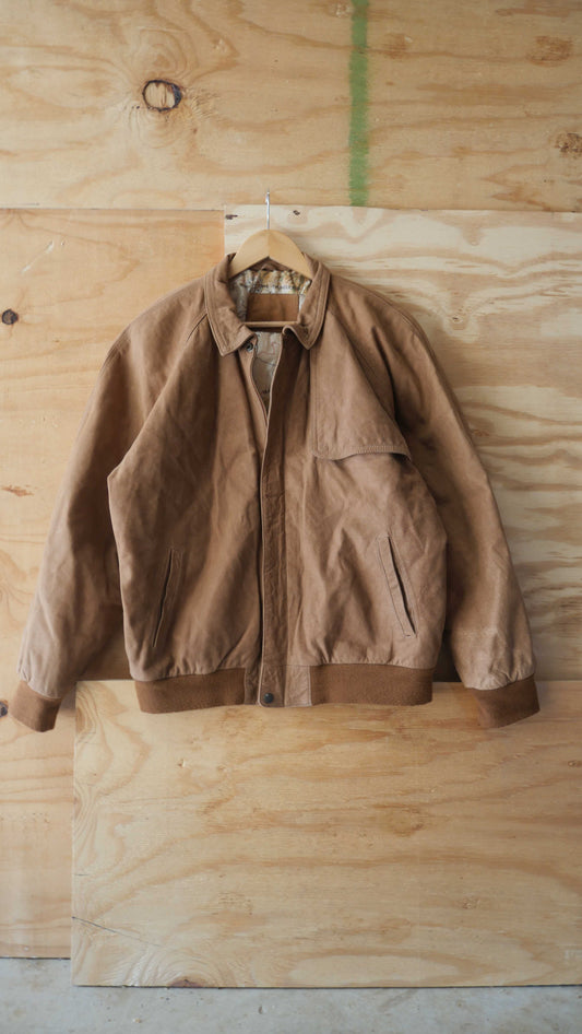 1990s Marlboro Leather Jacket | L