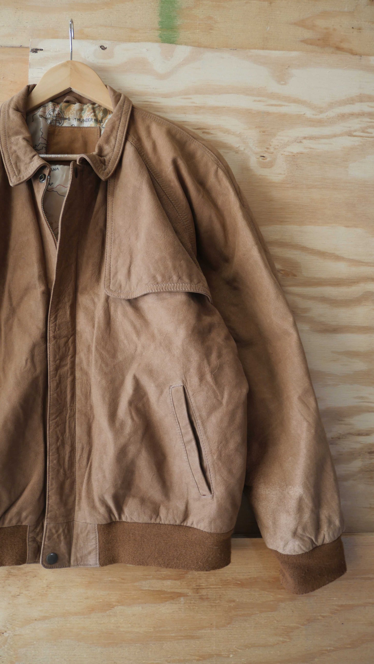 1990s Marlboro Leather Jacket | L