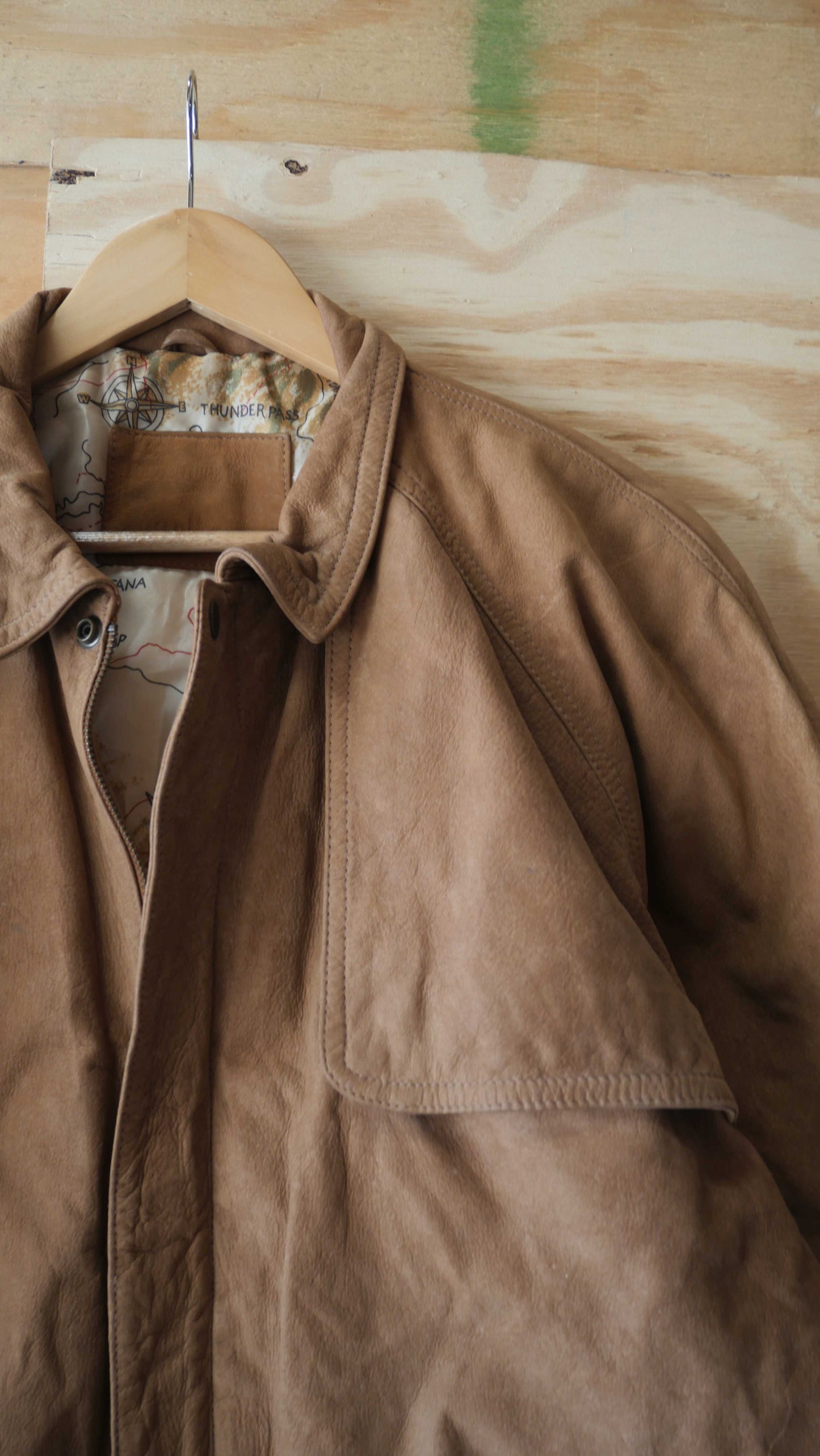 1990s Marlboro Leather Jacket | L