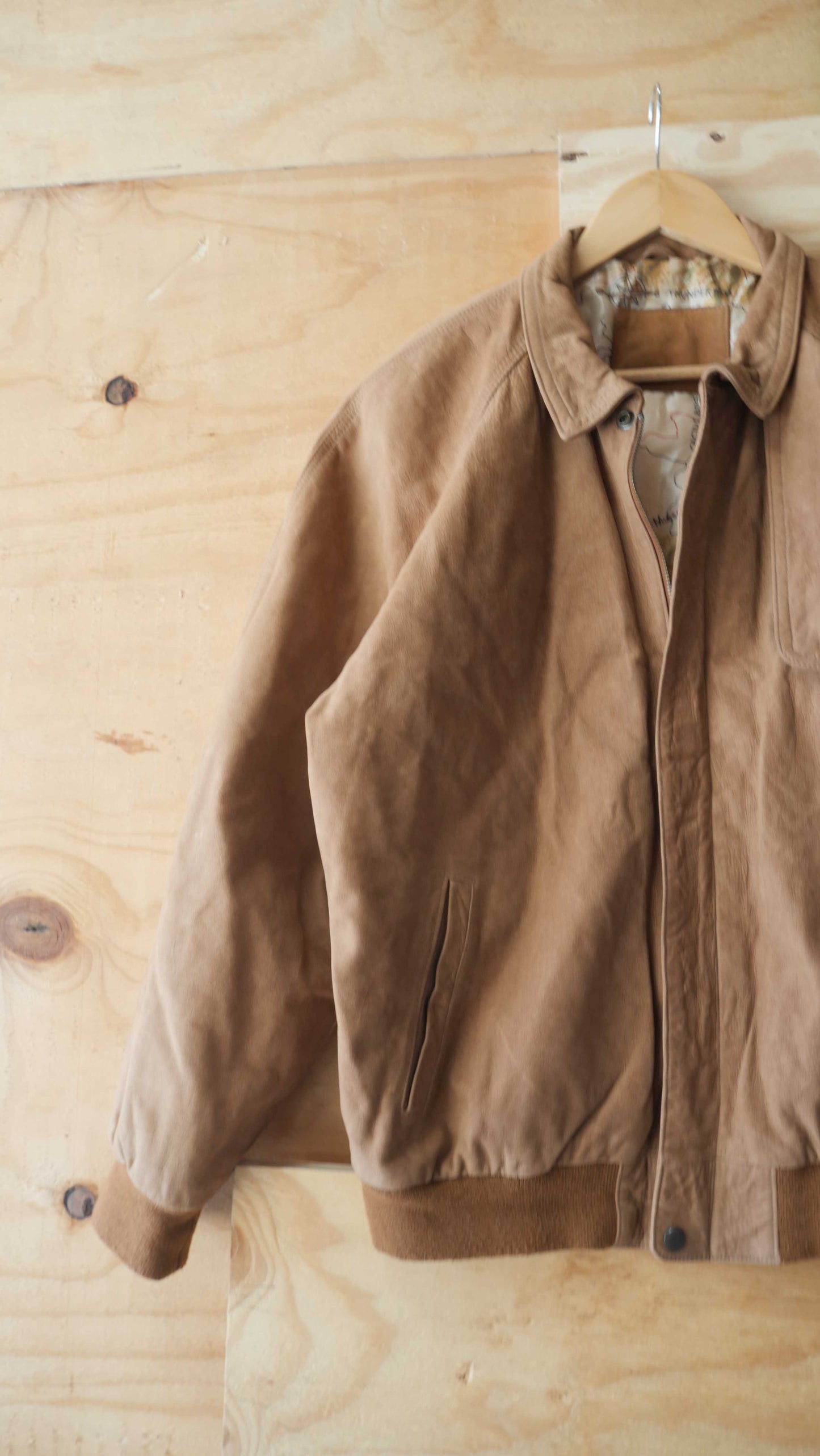 1990s Marlboro Leather Jacket | L