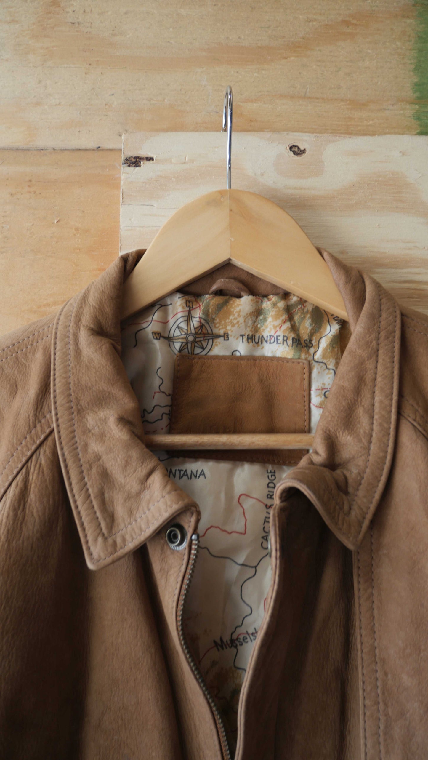 1990s Marlboro Leather Jacket | L
