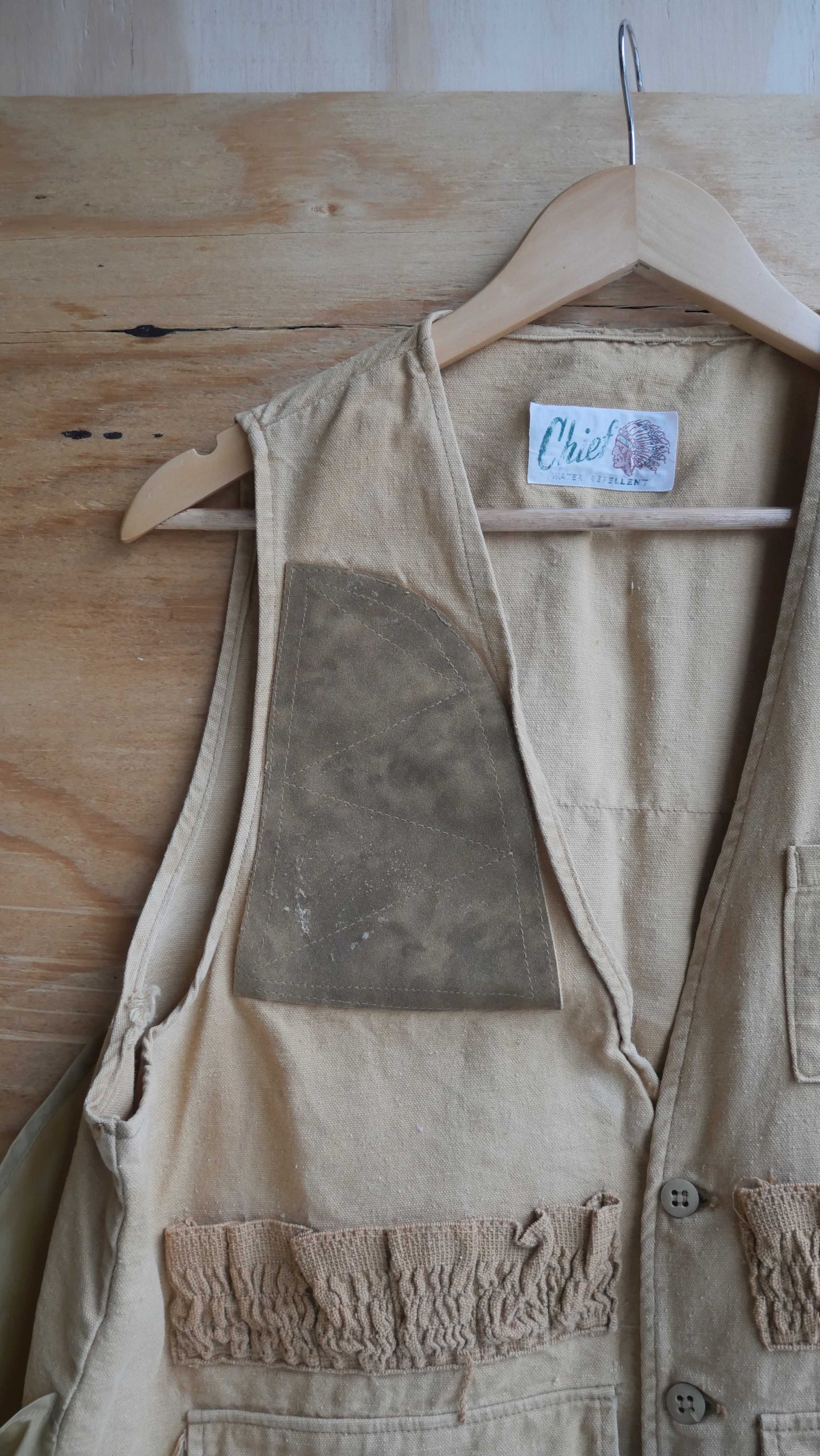 1970s Boxy Hunting Vest | M