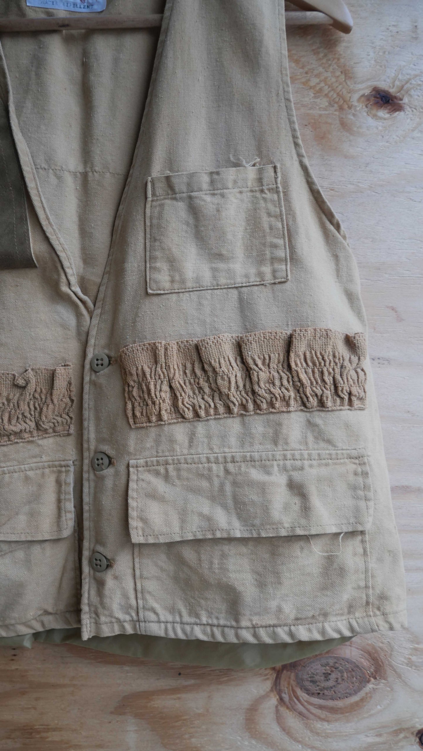 1970s Boxy Hunting Vest | M