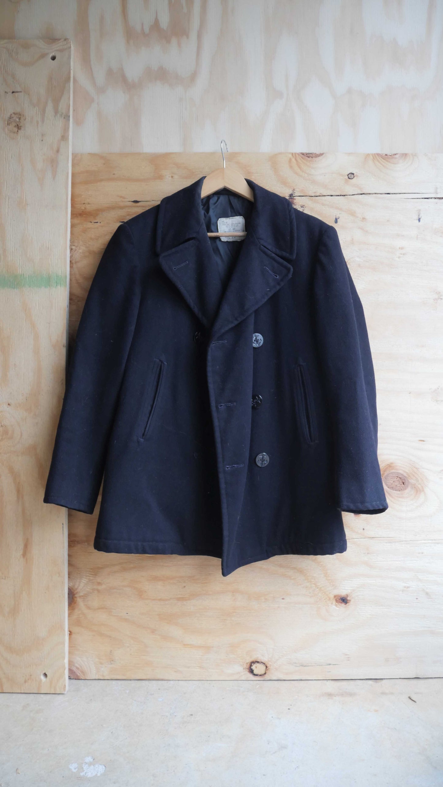 1970s Naval Peacoat | L