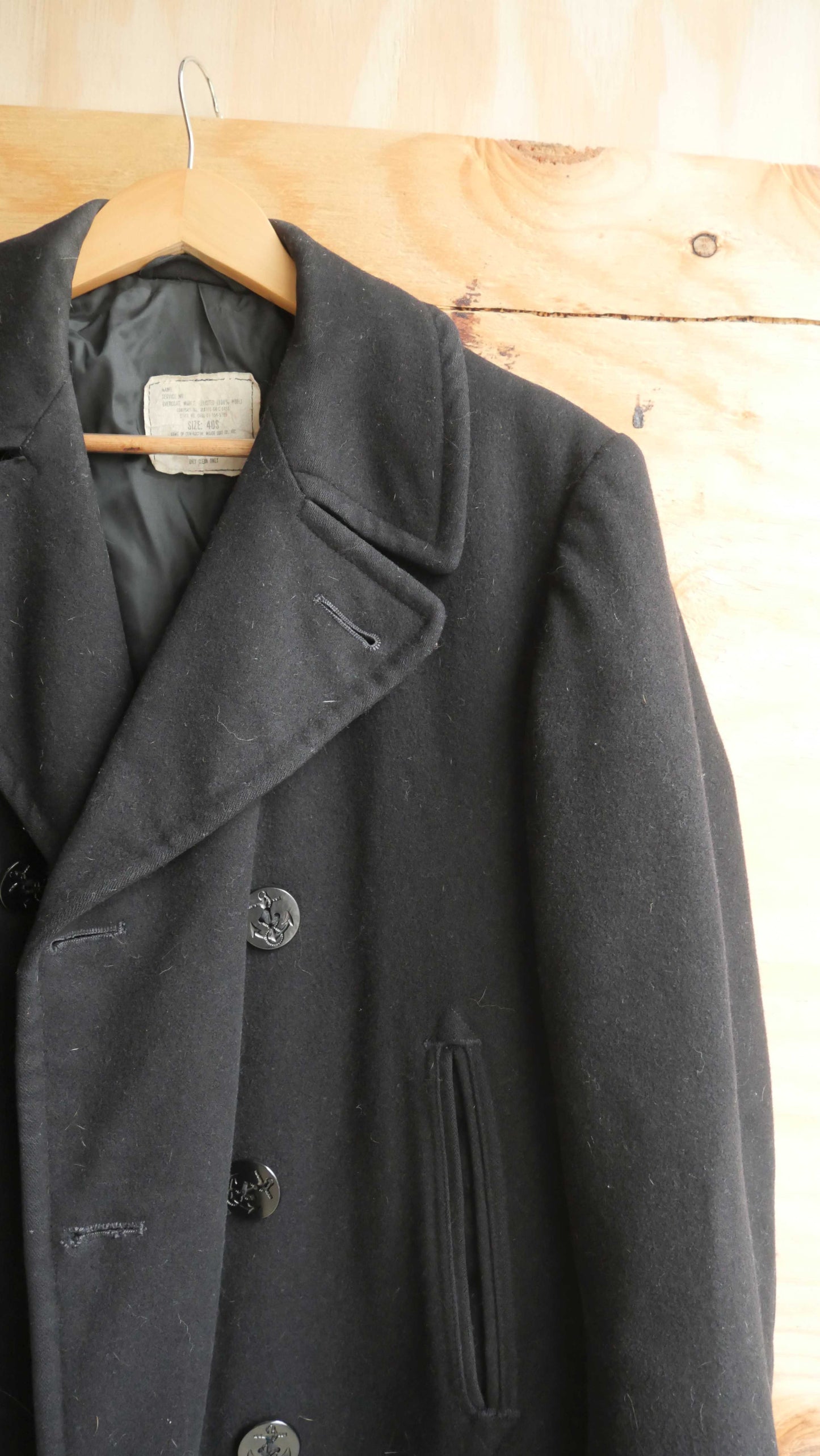 1970s Naval Peacoat | L