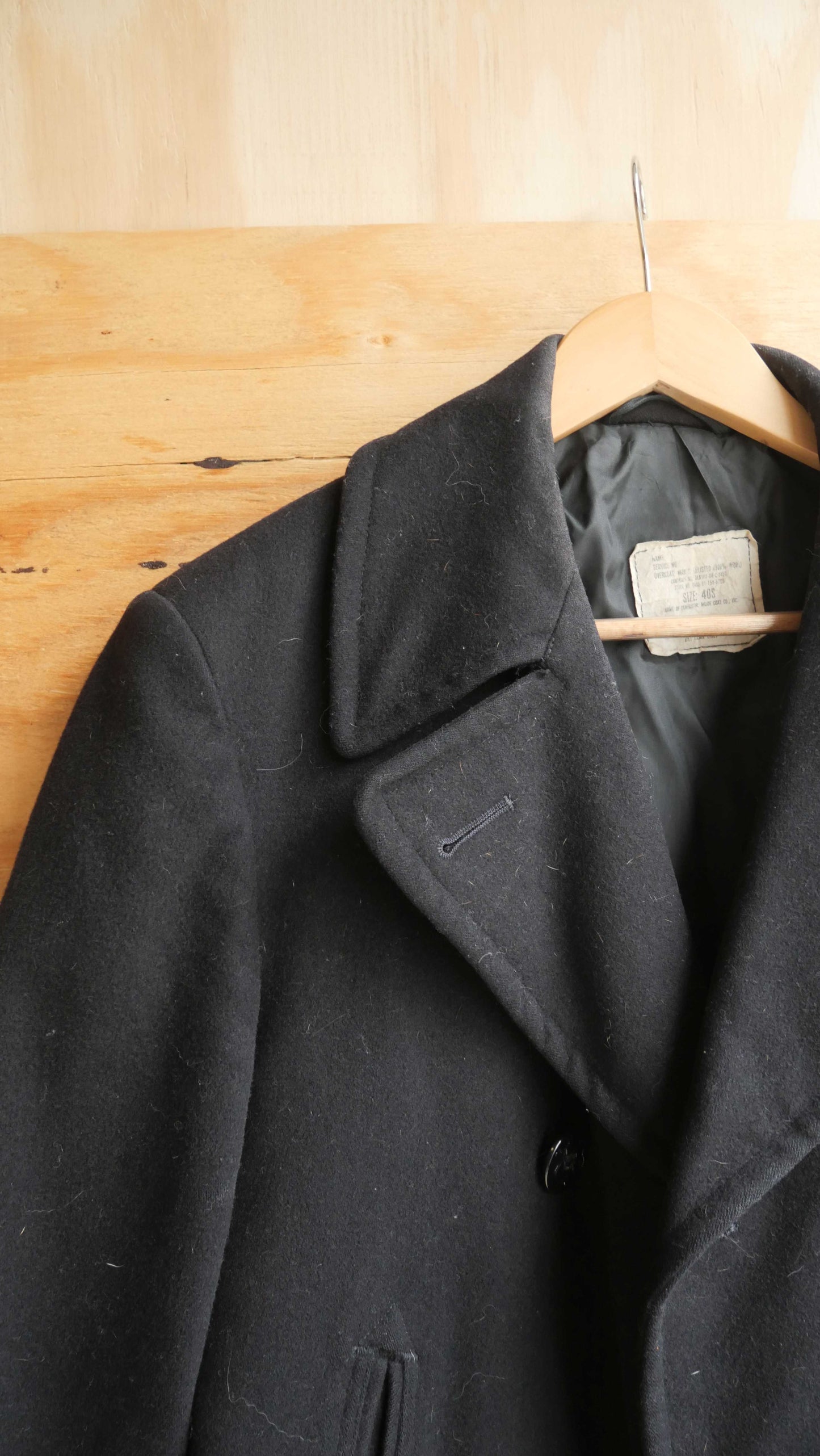 1970s Naval Peacoat | L