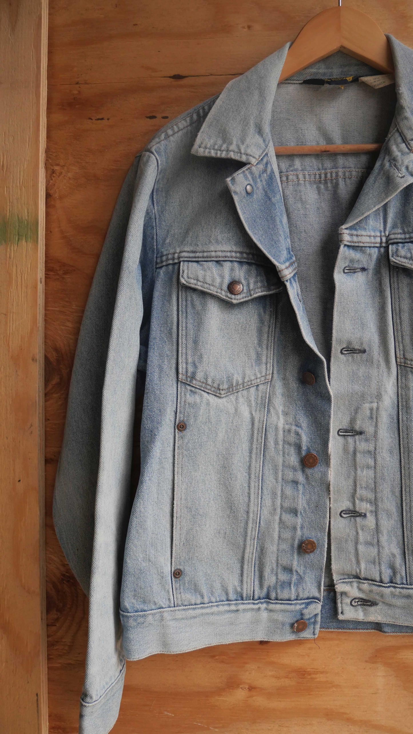 1980s Faded Denim Jacket | L