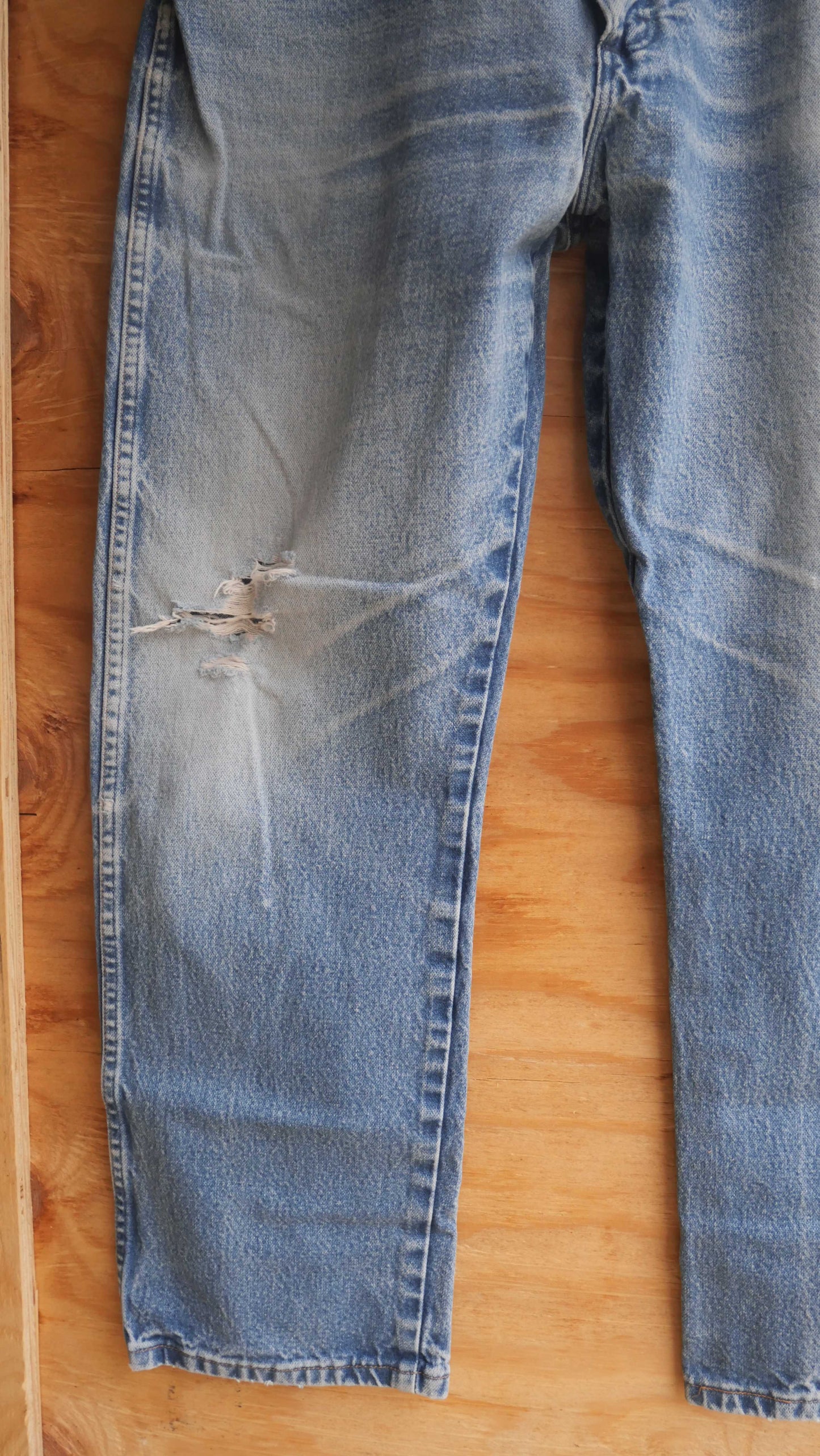 1980s Faded Wrangler Denim | 37