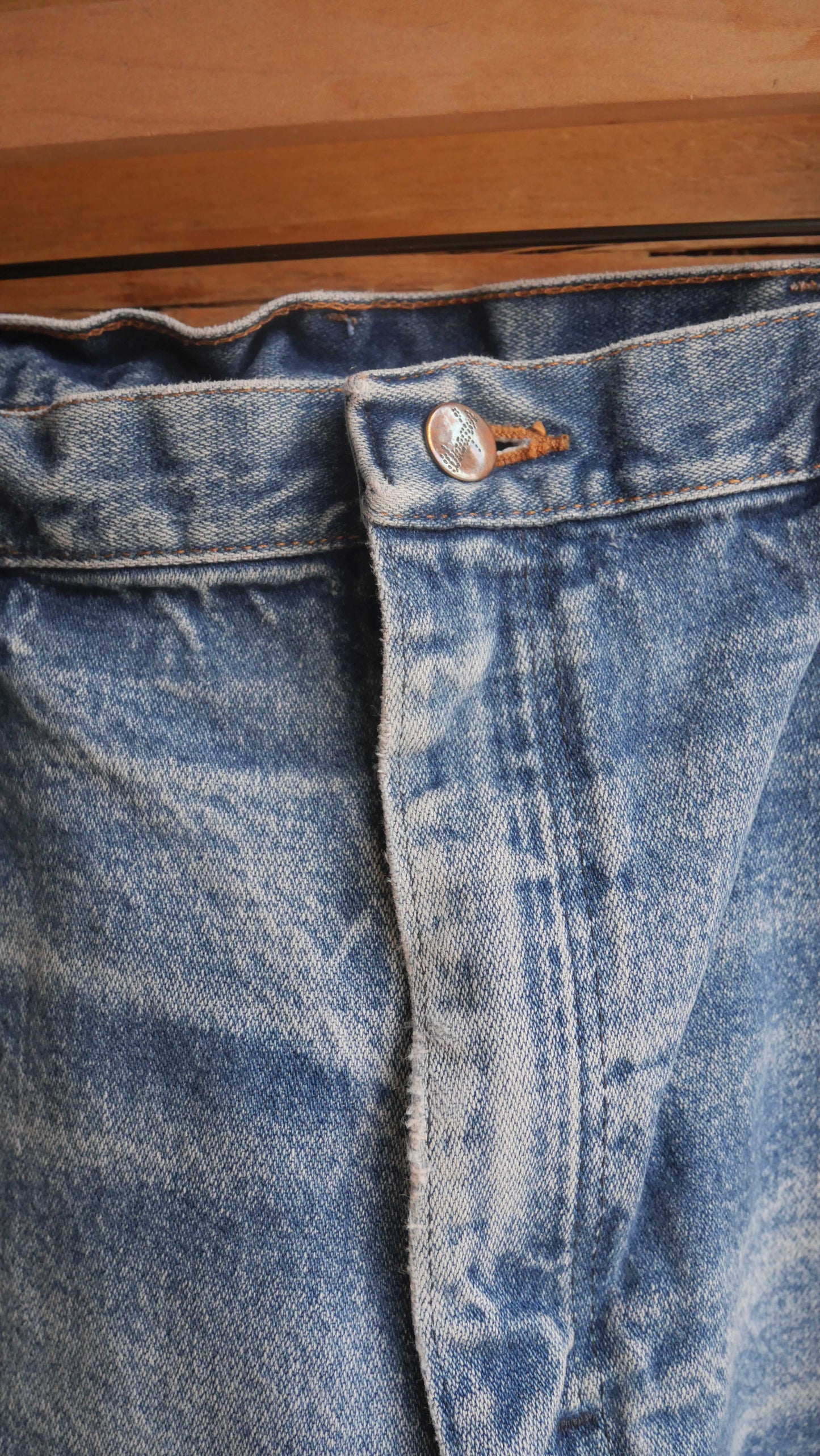 1980s Faded Wrangler Denim | 37