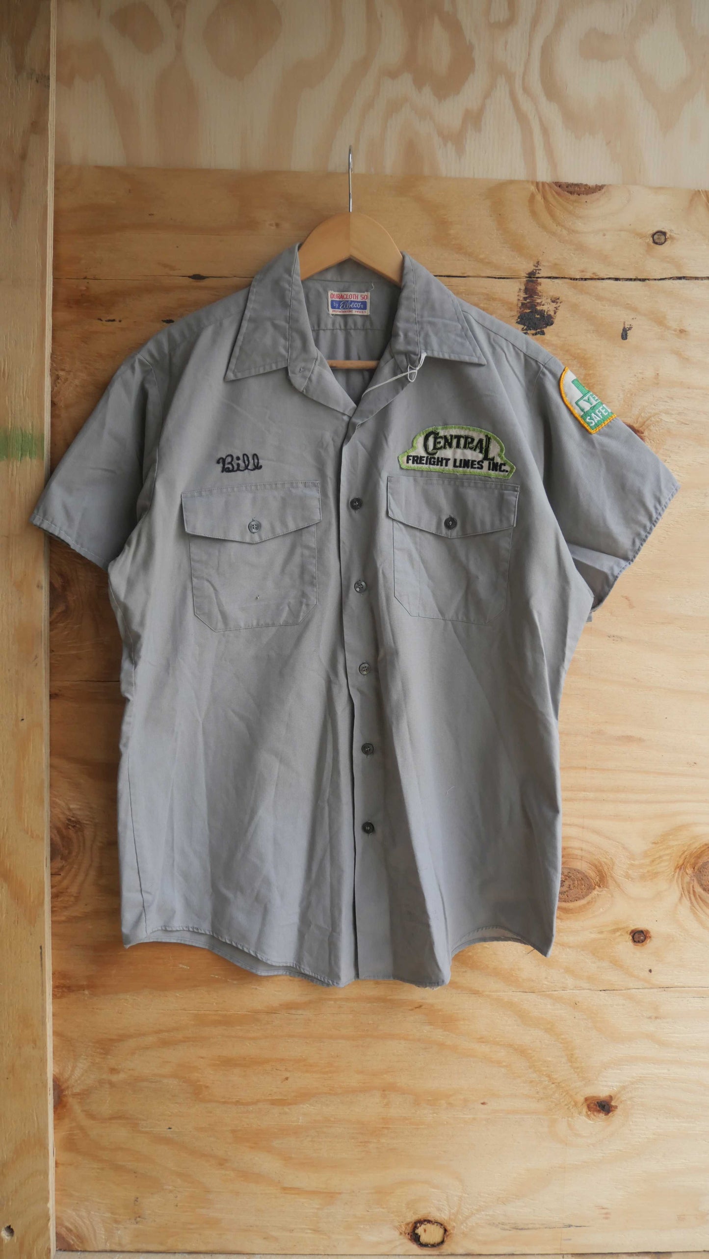1960s Chain Stitch Work Shirt | L