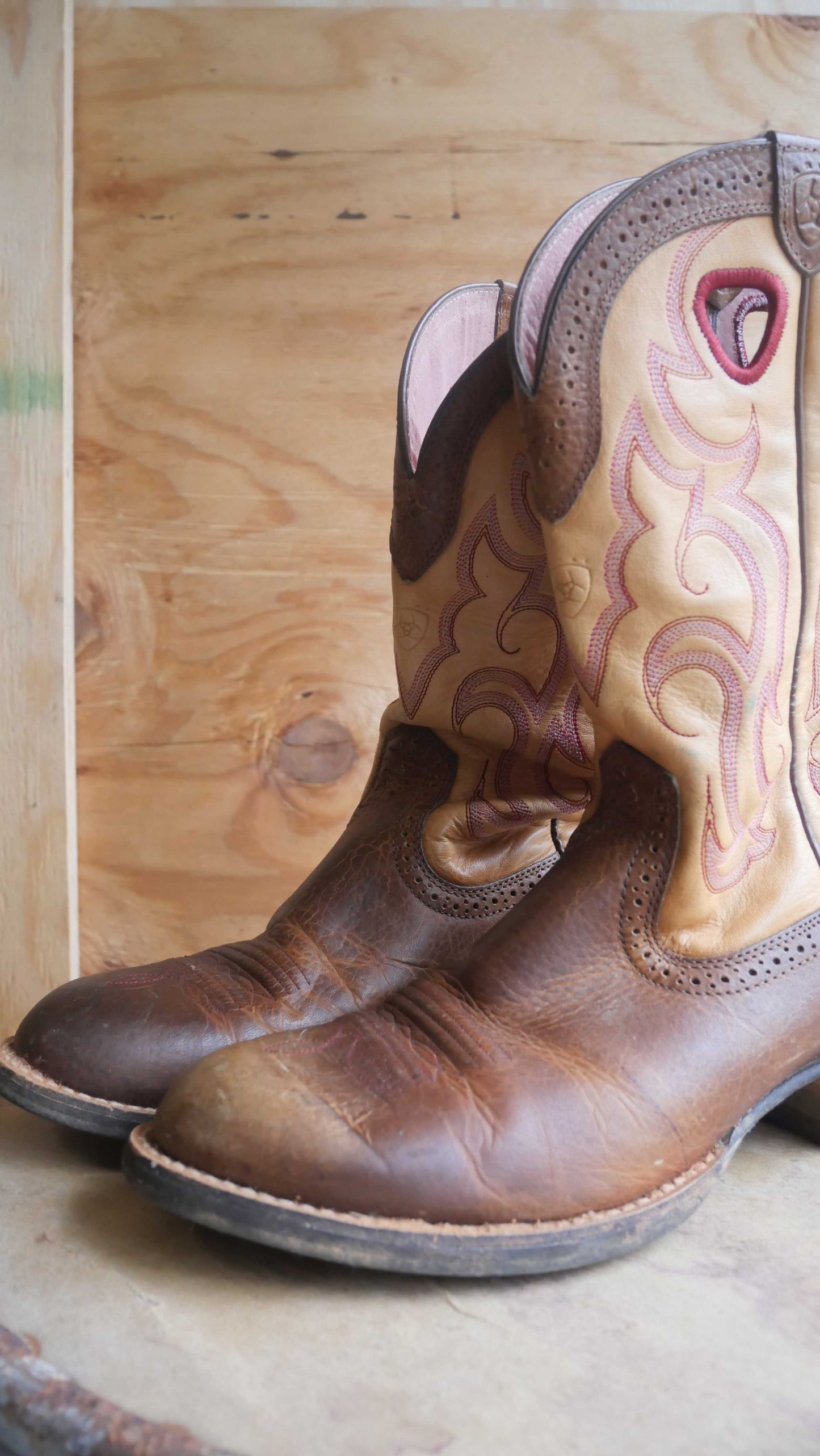 2000s Two Tone Cowboy Boots | 9