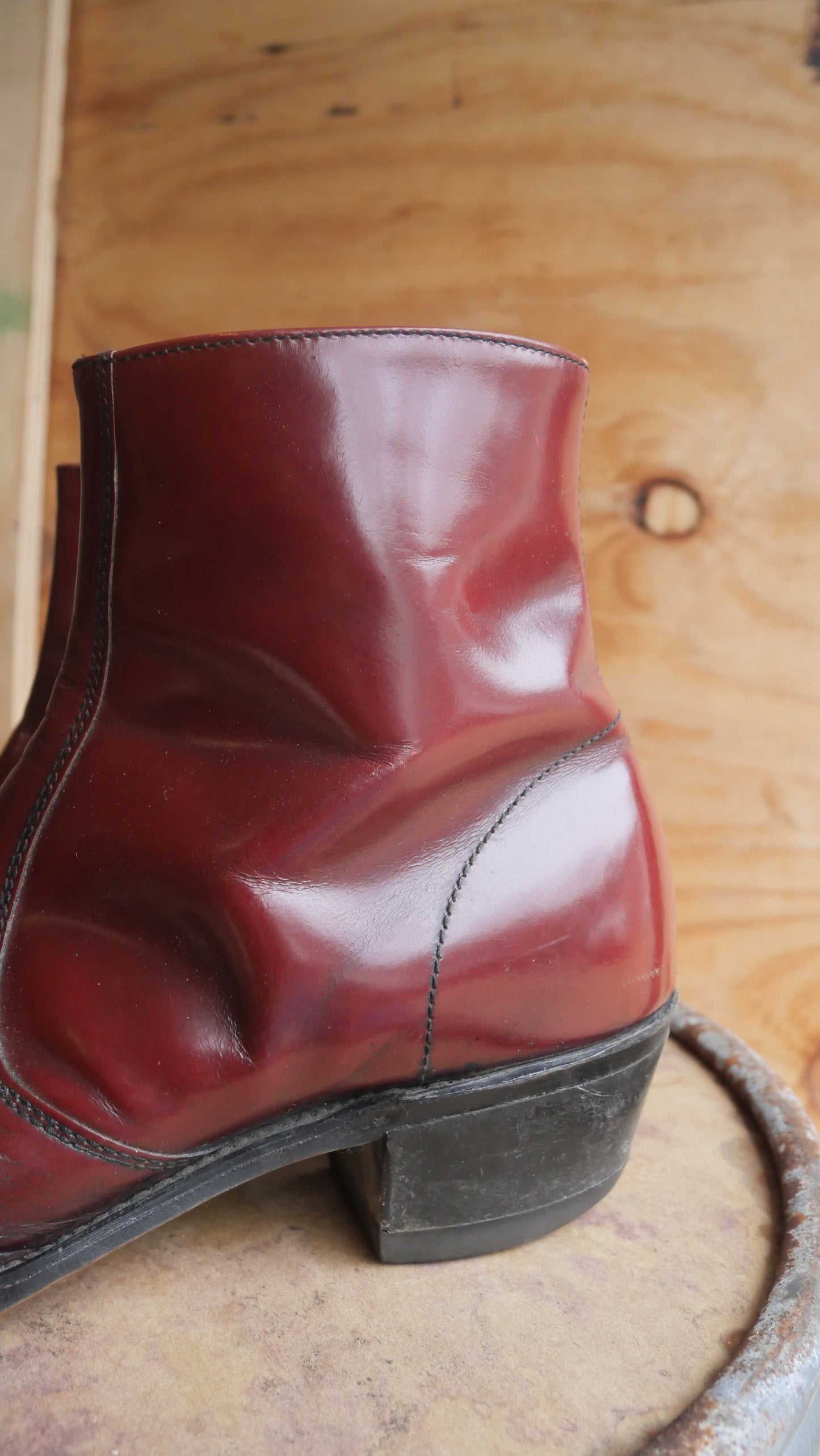 1970s Side Zip Boots | 10