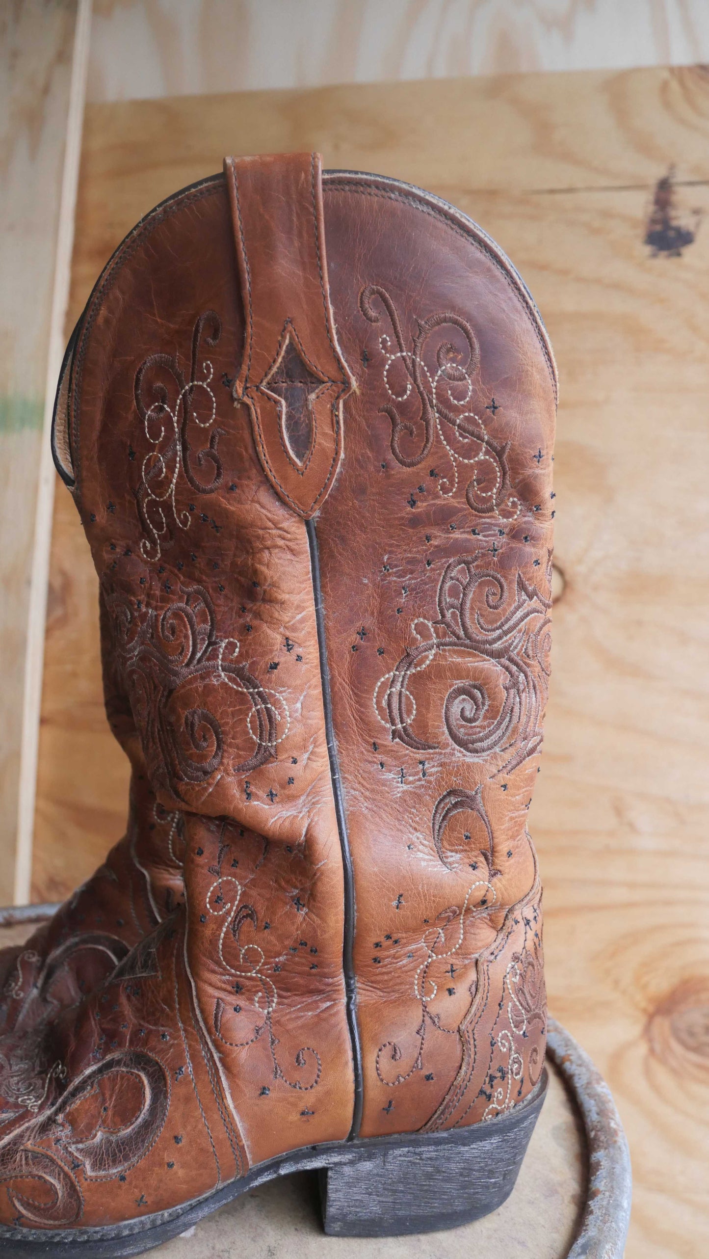 1980s Embroidered Cowboy Boots | 5