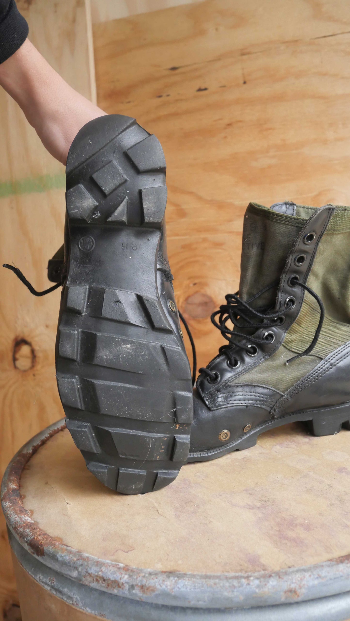 1970s Vietnam Combat Boots | 9