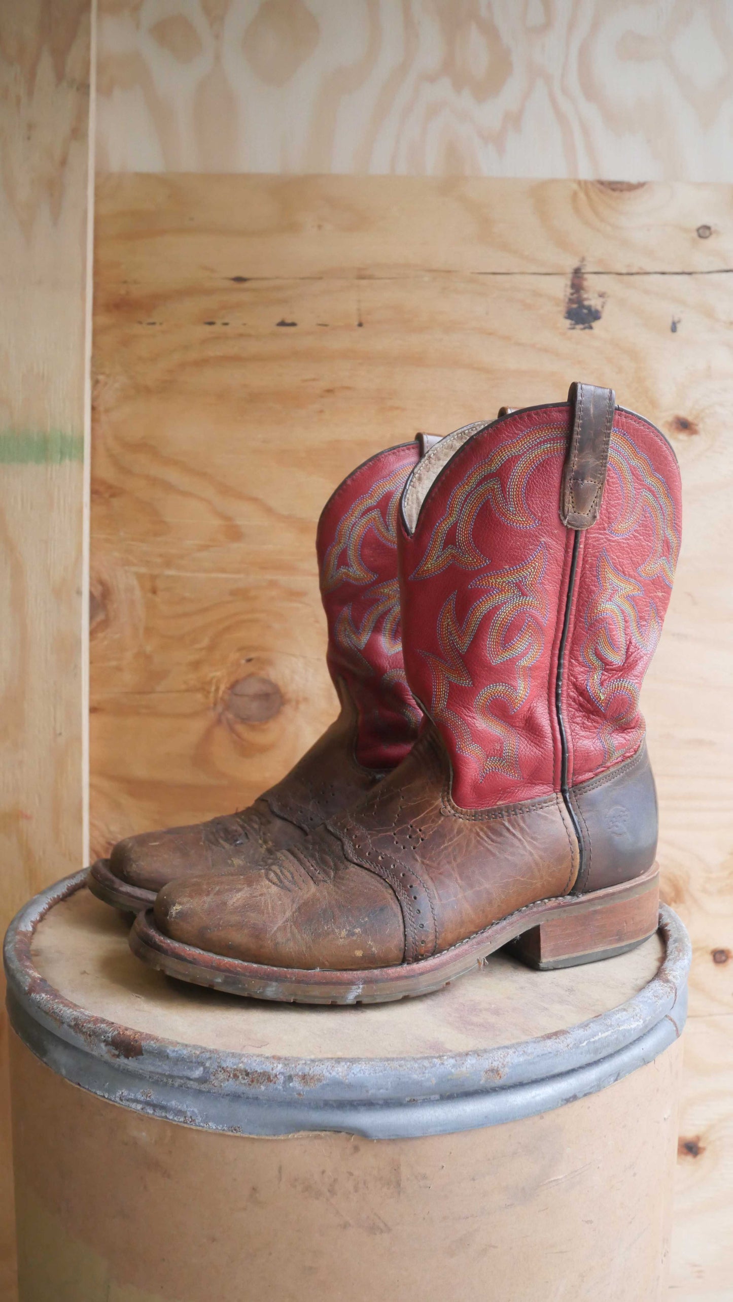 2000s Two Tone Cowboy Boots | 10