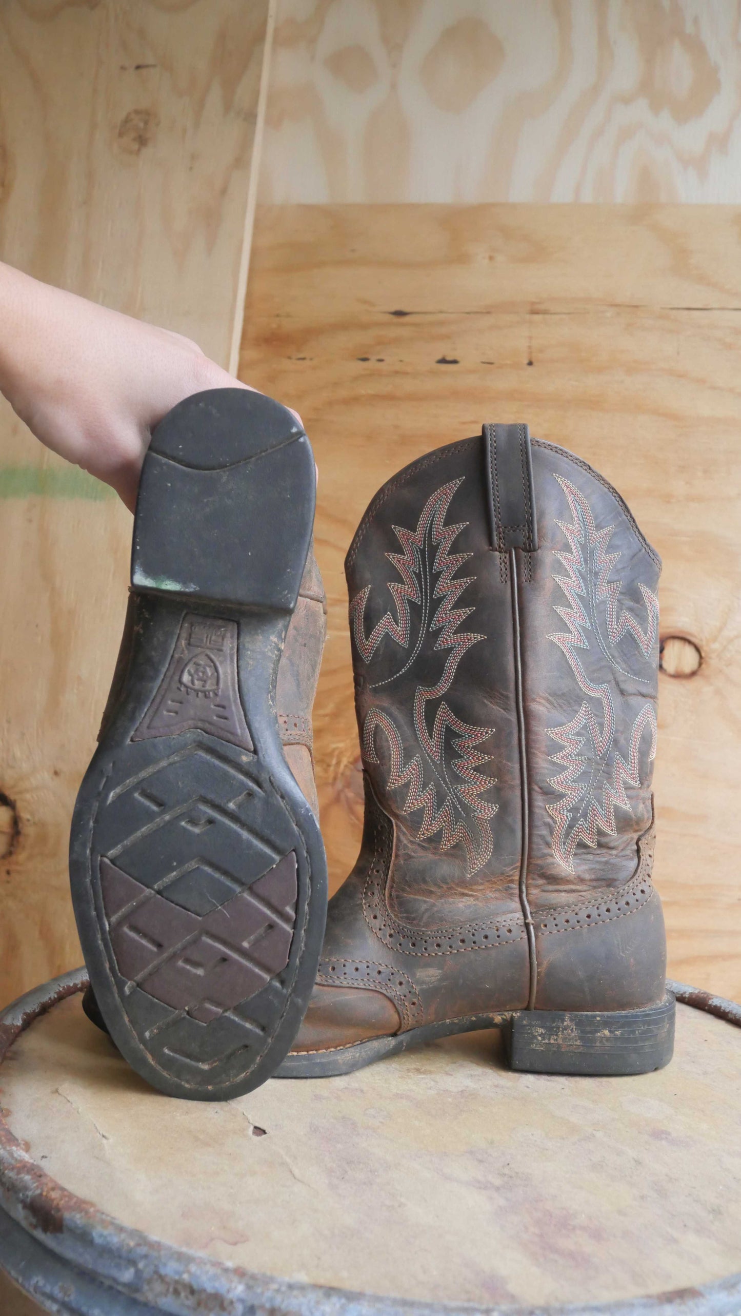 2000s Ariat Cowboy Boots | 9.5