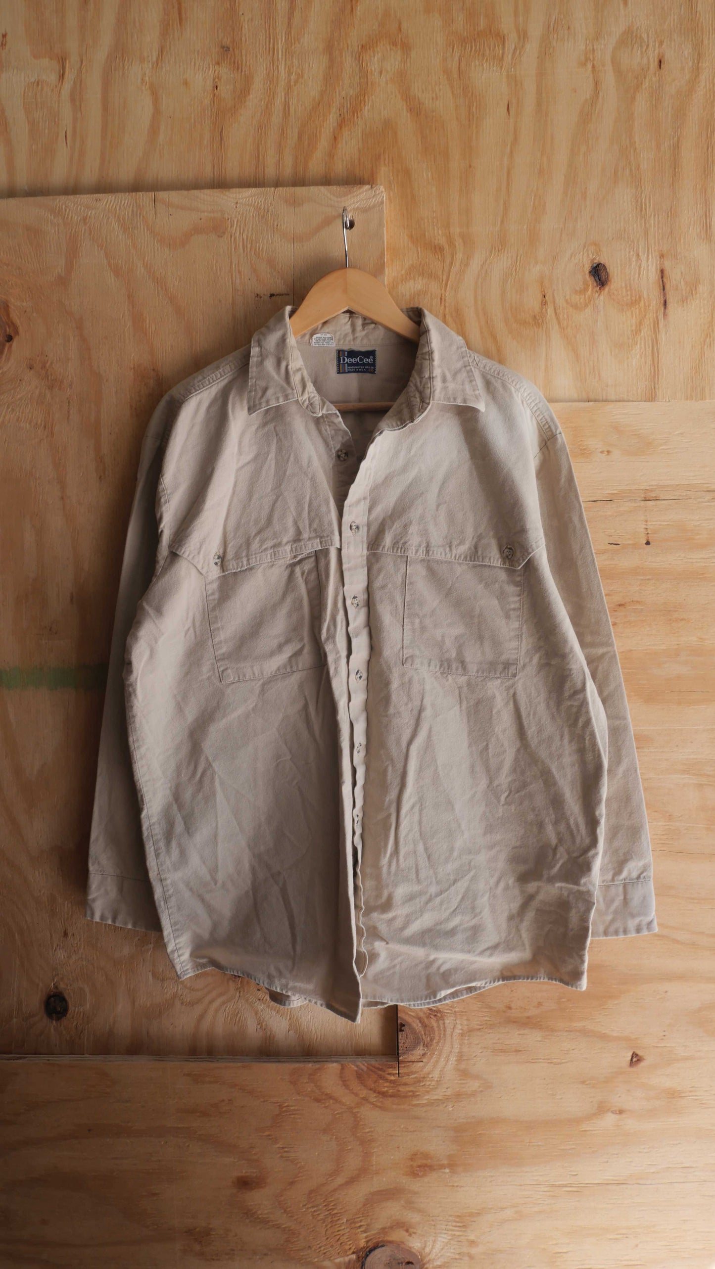 1980s DeeCee Work Shirt | XL
