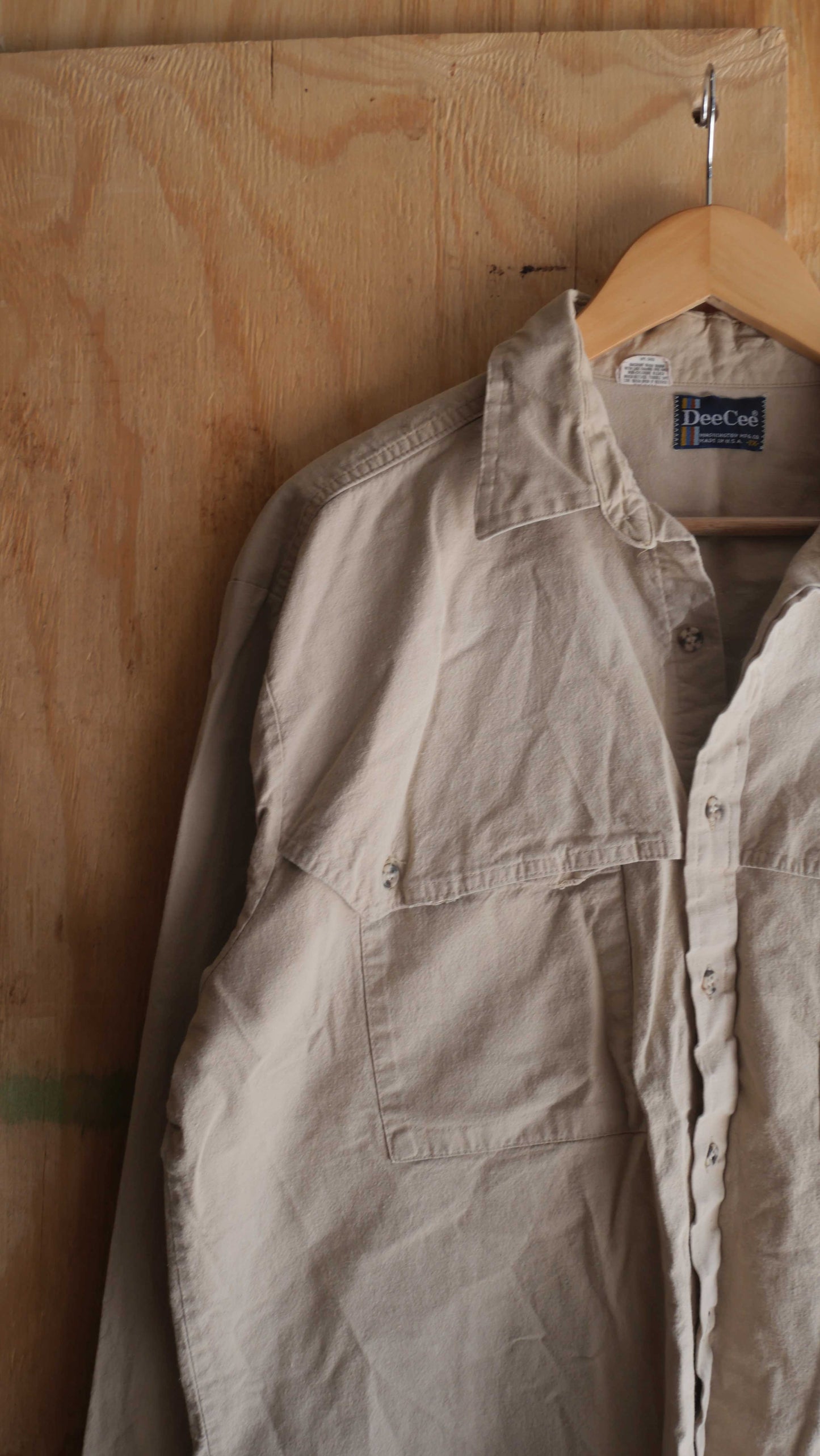 1980s DeeCee Work Shirt | XL