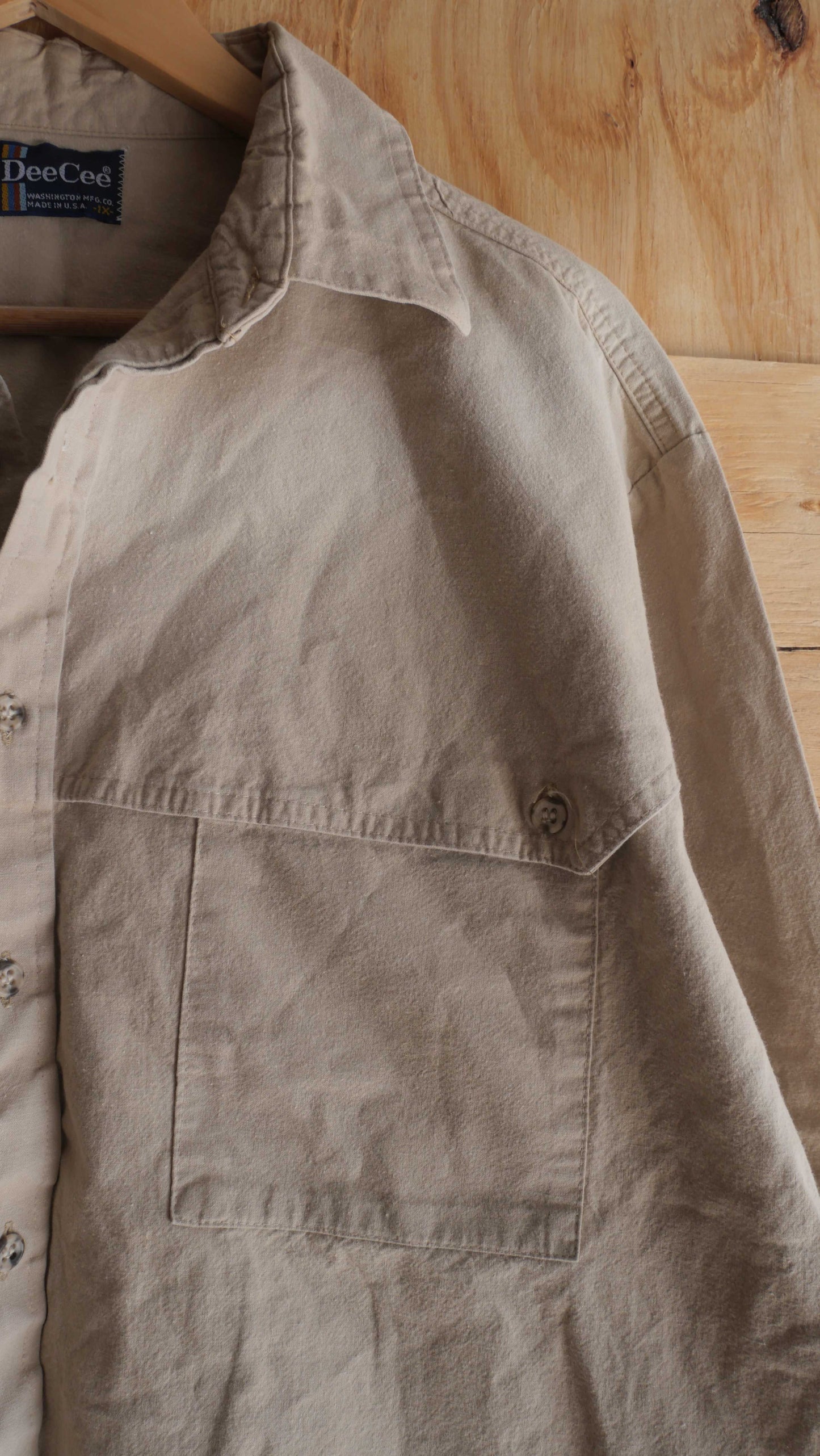 1980s DeeCee Work Shirt | XL