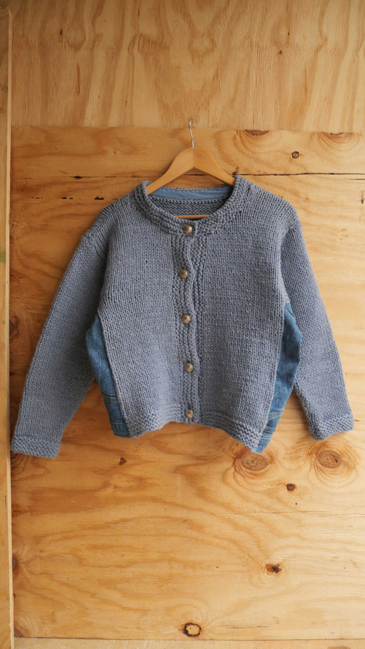 1990s Altered Knit Cardigan | S