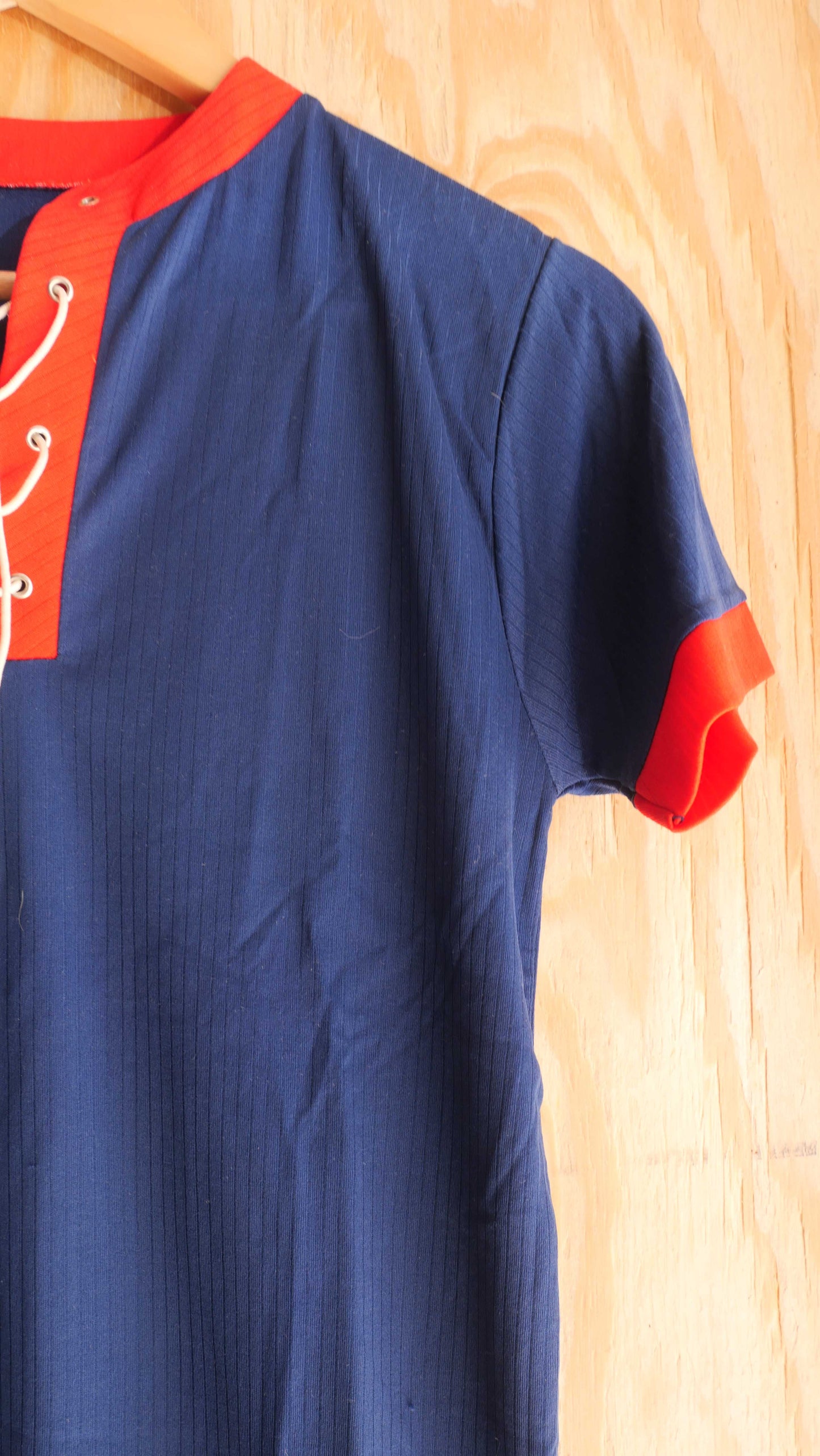 1970s Lace Up Shirt | S
