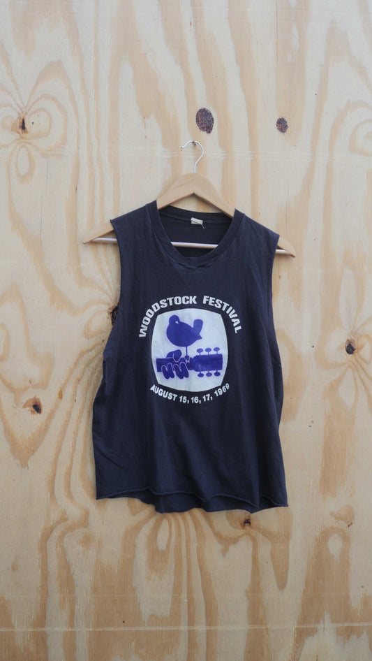 1980s Woodstock Cut Off | M