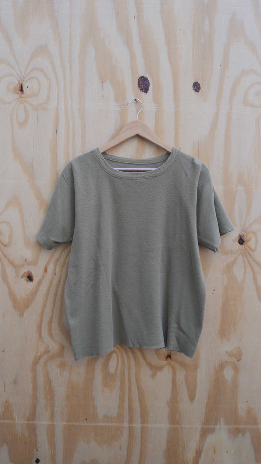 1970s Knit Army Shirt | M