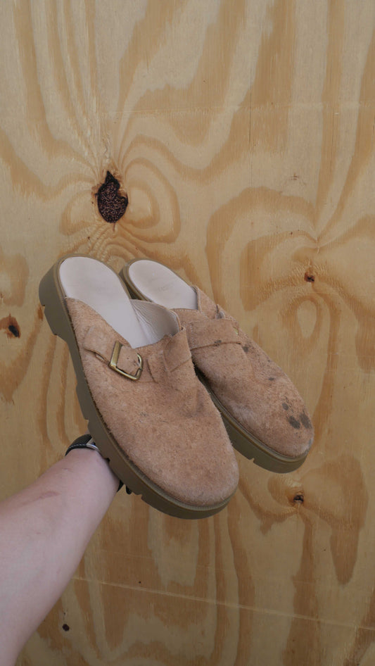 Kleman Suede Mules | 10