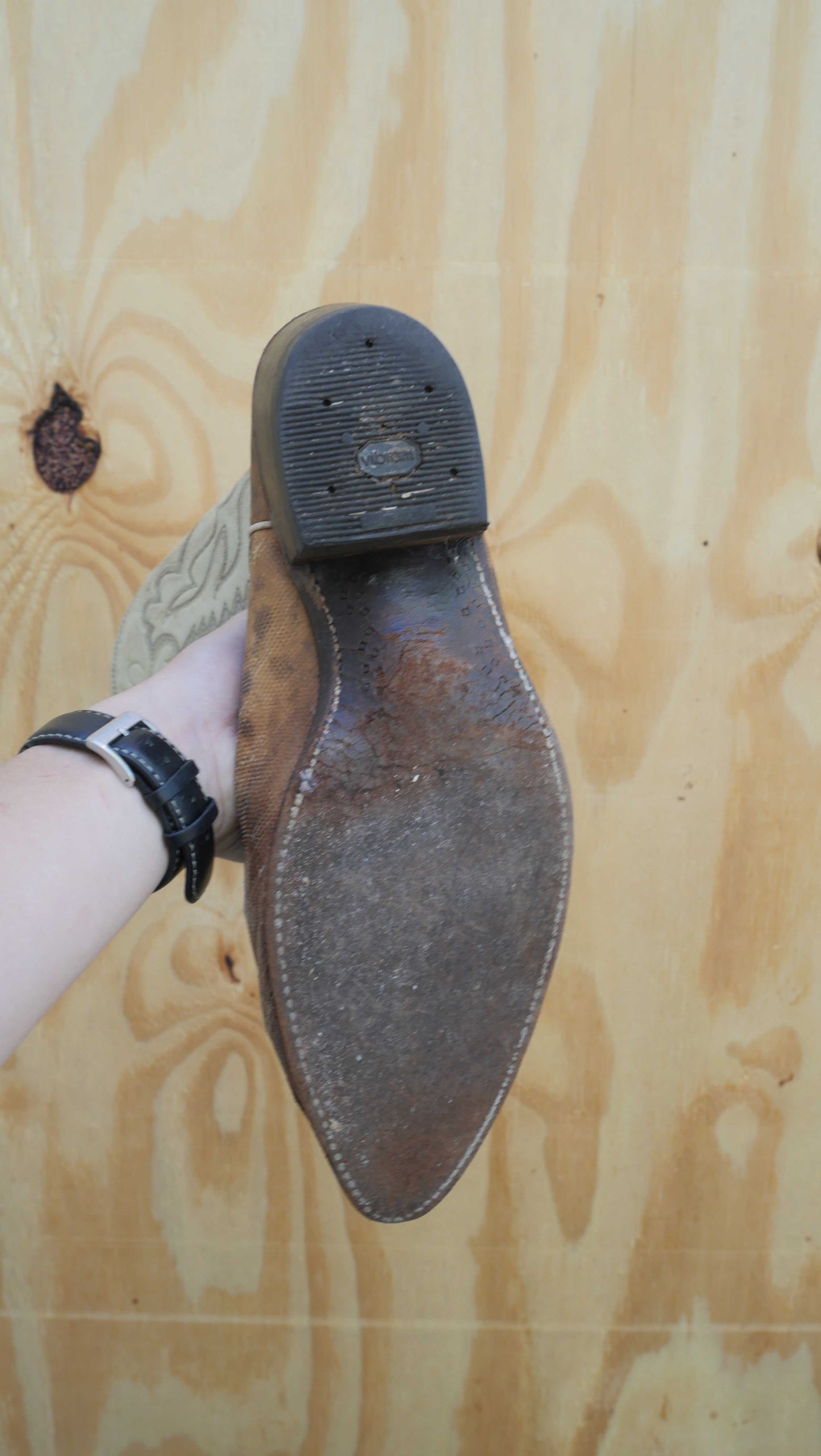 1980s Snakeskin Dan Post Boots | 10