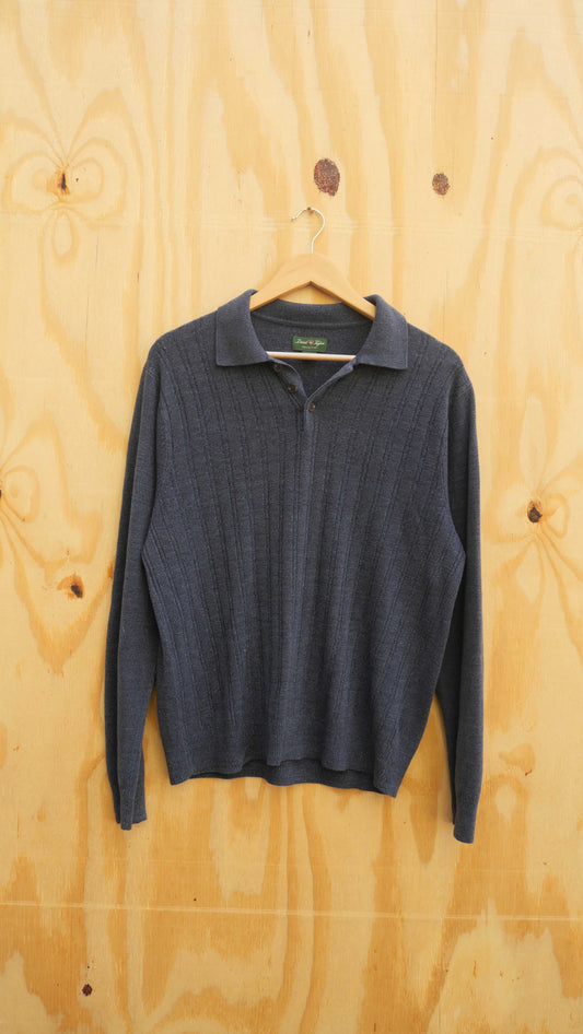 2000s Knit Shirt | L