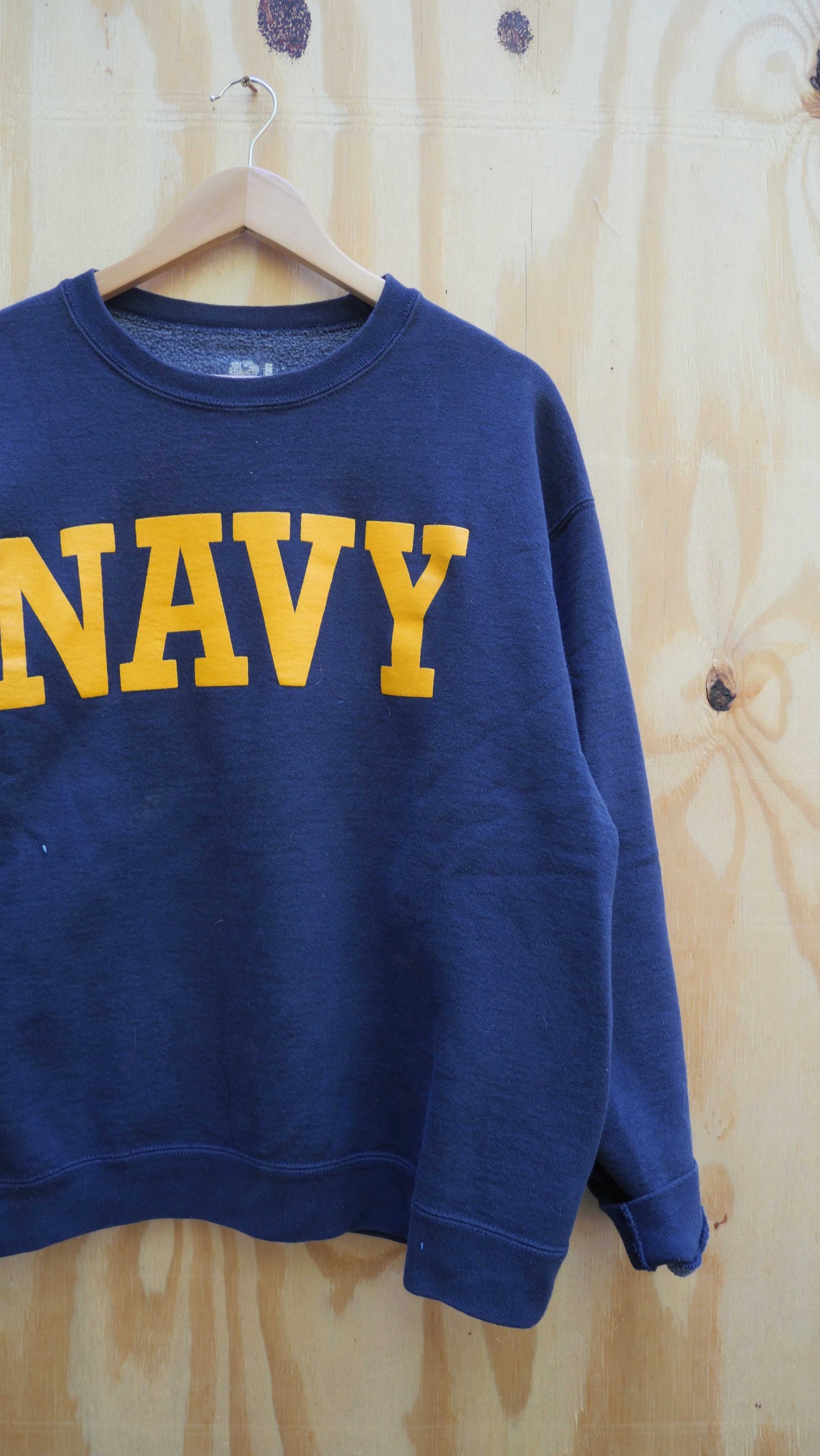 2000s Navy Crewneck | L