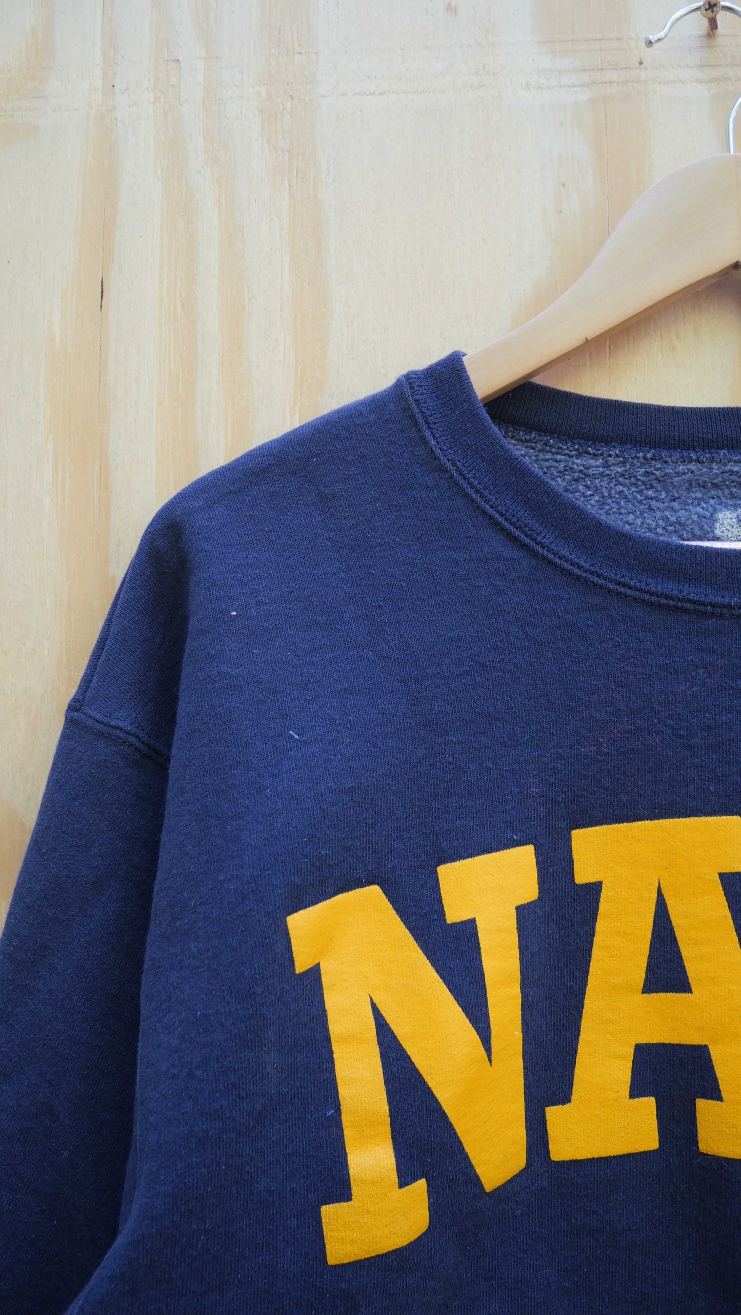 2000s Navy Crewneck | L
