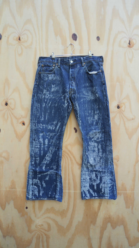 Flared Denim Mockup | 36