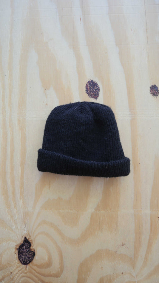 1990s Black Beanie
