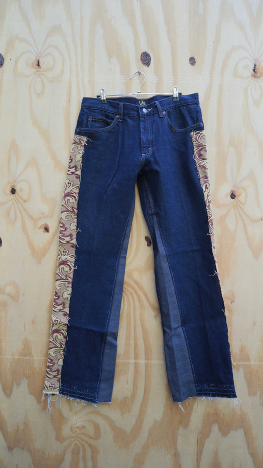 Flared Denim Mockup | 32