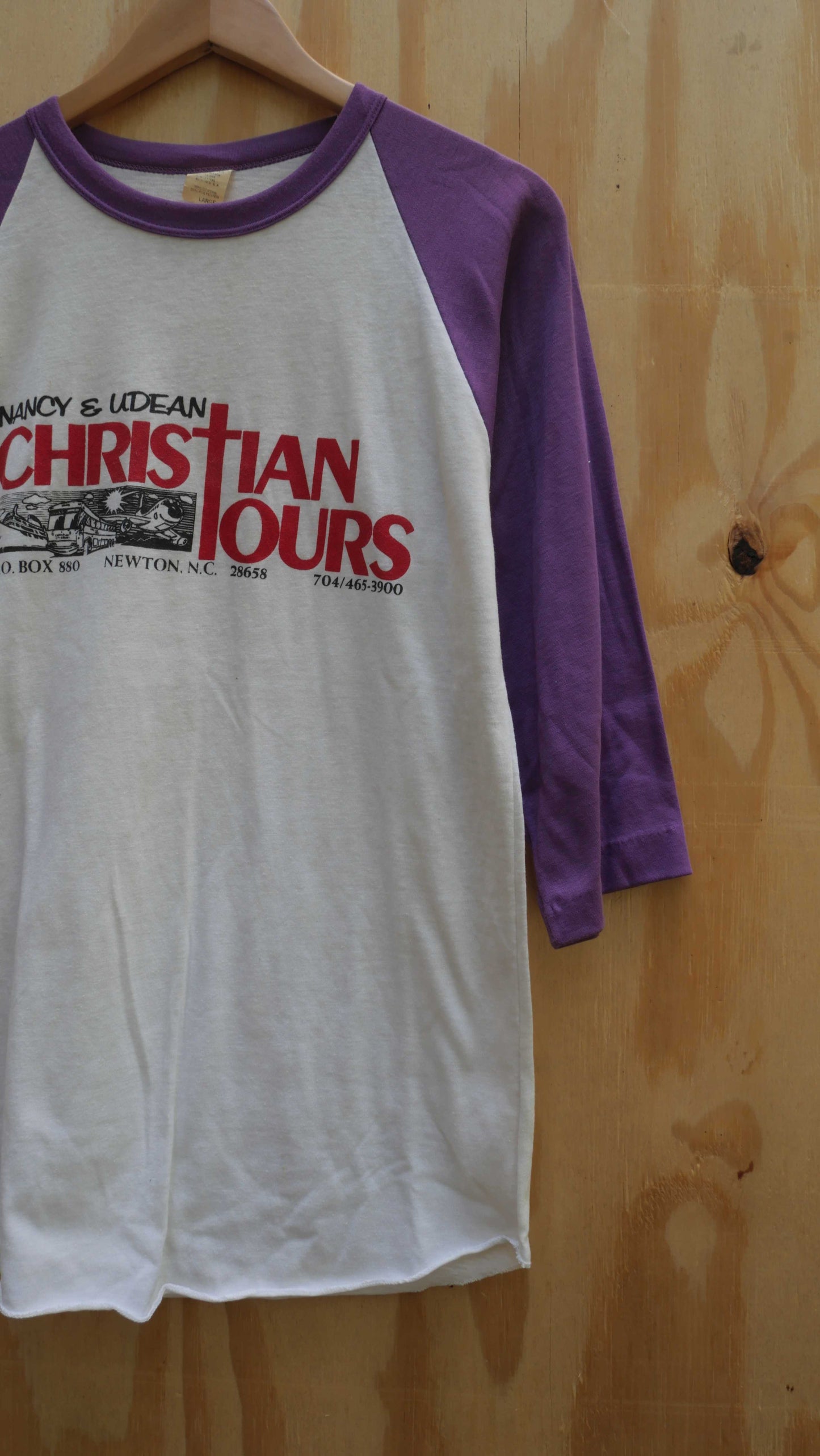1970s Raglan Tee | M