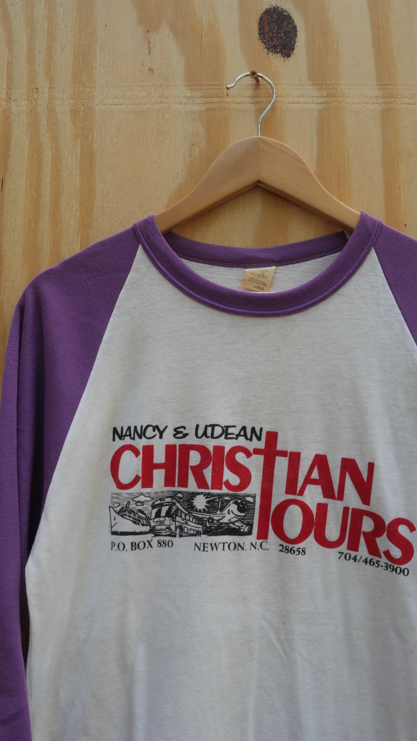 1970s Raglan Tee | M