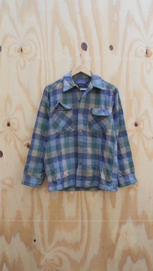 1970s Wool Pendleton Loop Collar | M