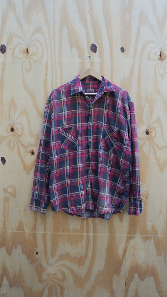 1990s Boxy Flannel | XL