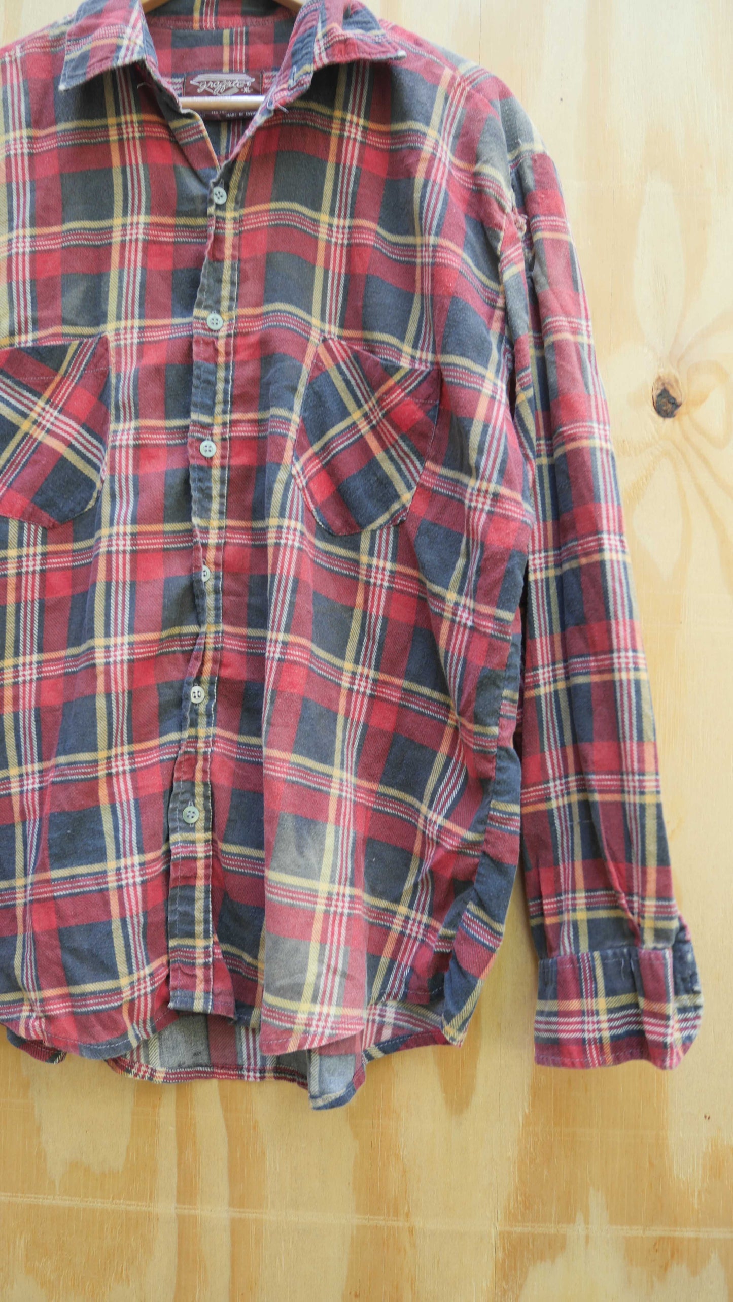 1990s Boxy Flannel | XL