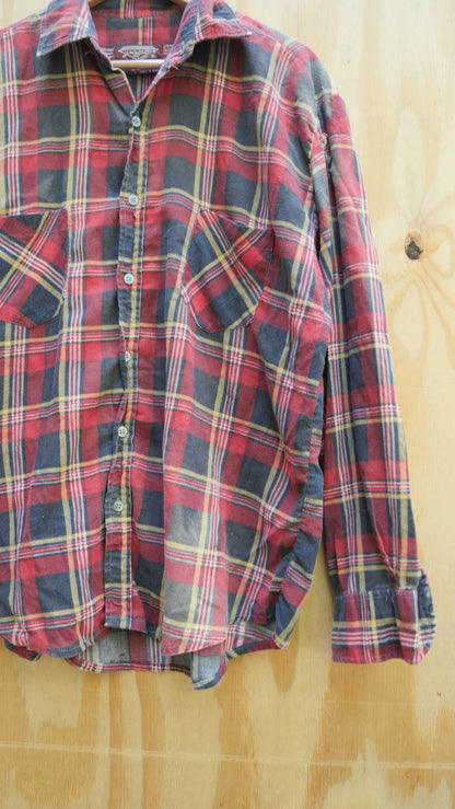 1990s Boxy Flannel | XL
