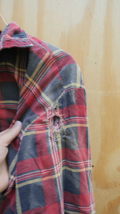 1990s Boxy Flannel | XL