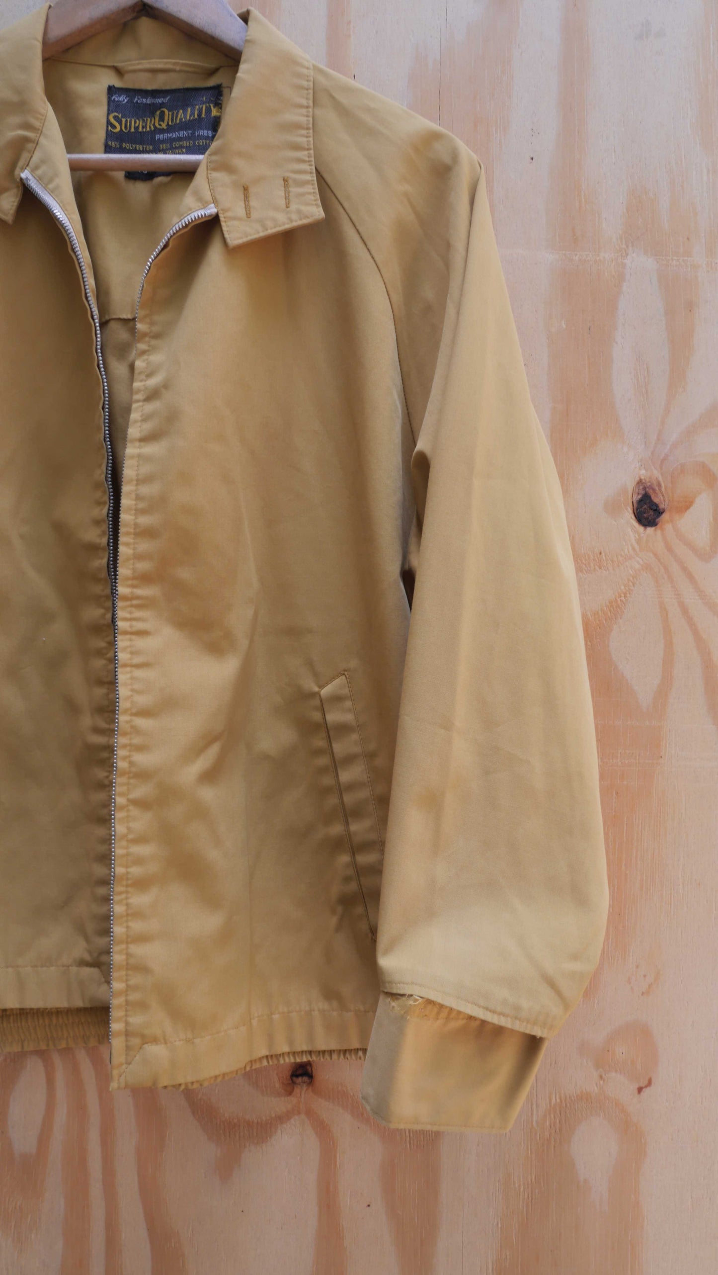 1960s Mustard Camp Jacket | M