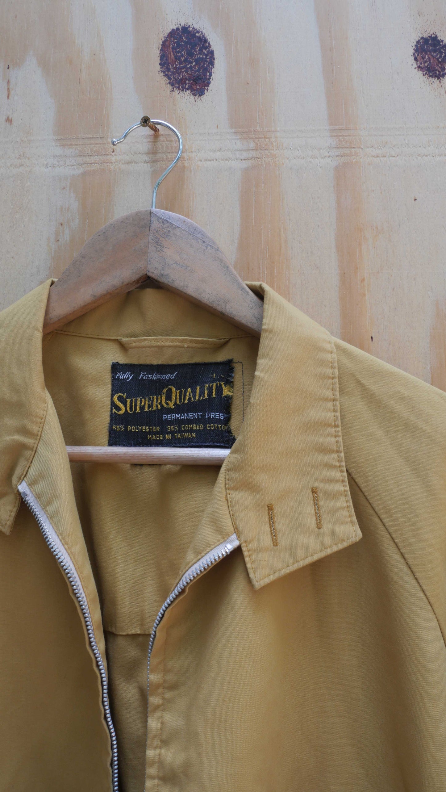 1960s Mustard Camp Jacket | M