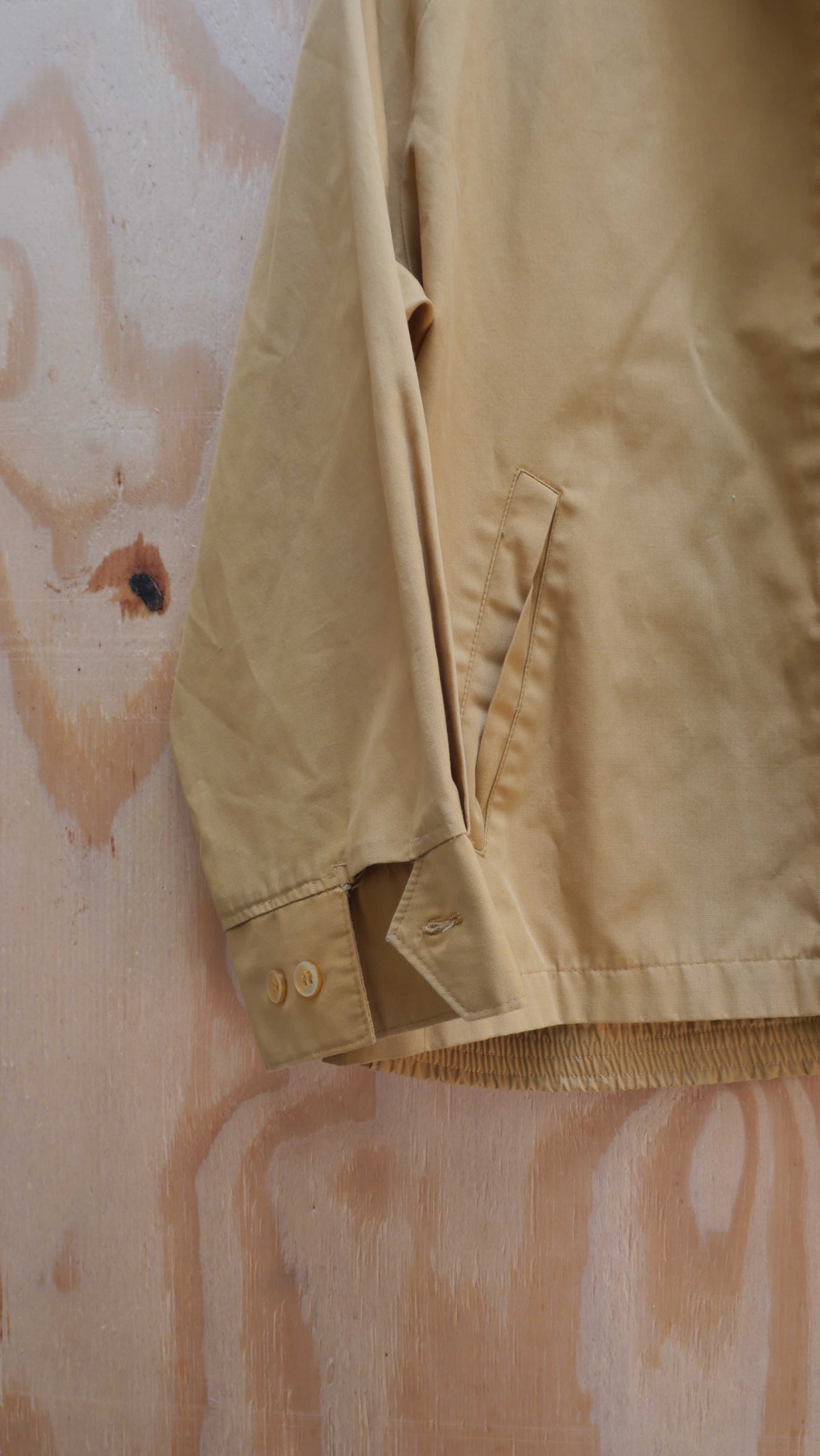 1960s Mustard Camp Jacket | M