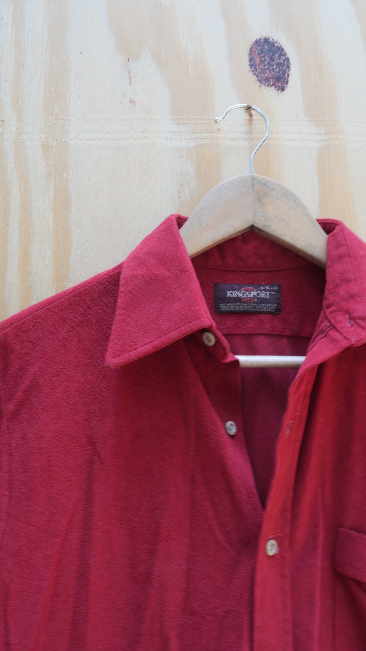 1970s Velour Shirt | S